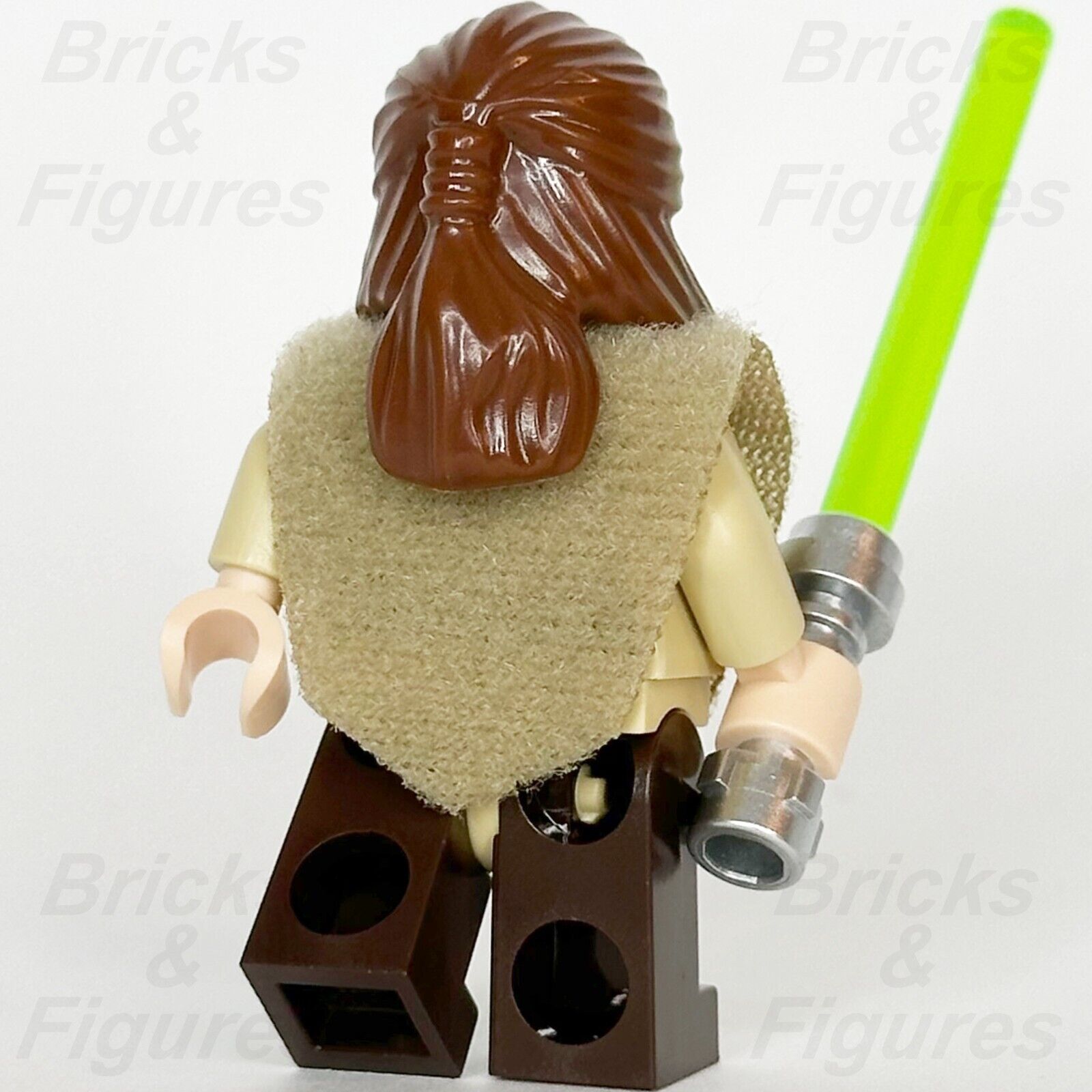 LEGO Star Wars Qui Gon Jinn Minifigure Episode 1 Jedi Master 75383 sw1334 Bricks Figures