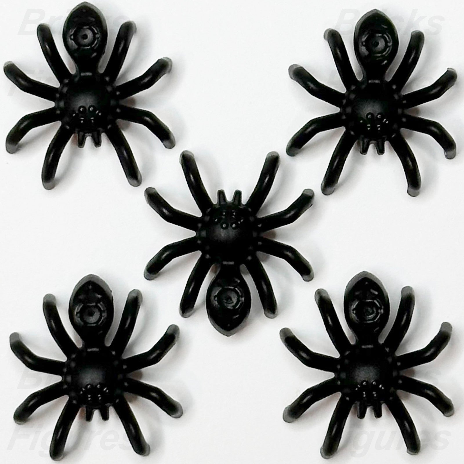 LEGO Black Spider Part Elongated Abdomen Animal Land Insect Bug 29111 x 50