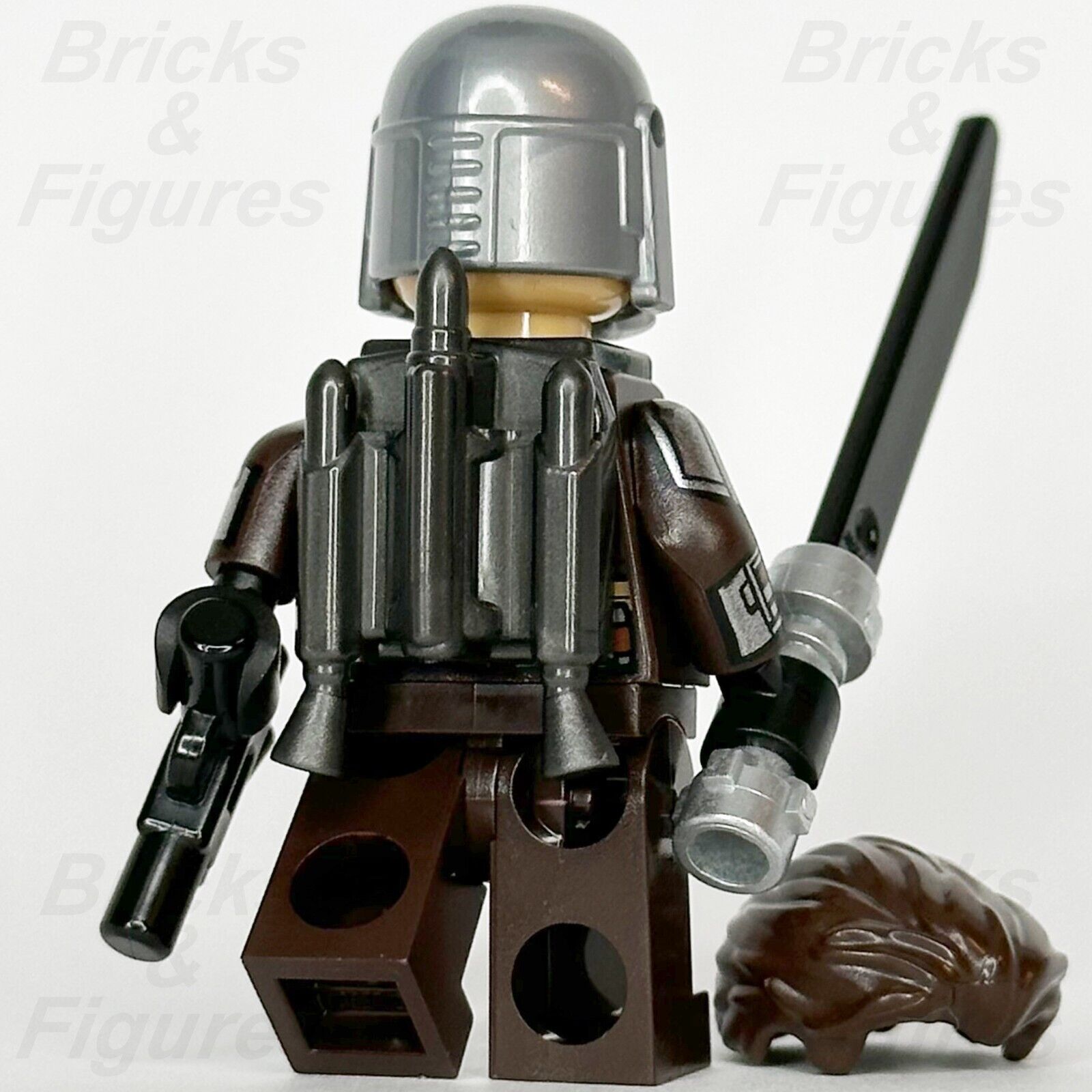 LEGO Star Wars Din Djarin Minifigure The Mandalorian Darksaber 75361 sw1258