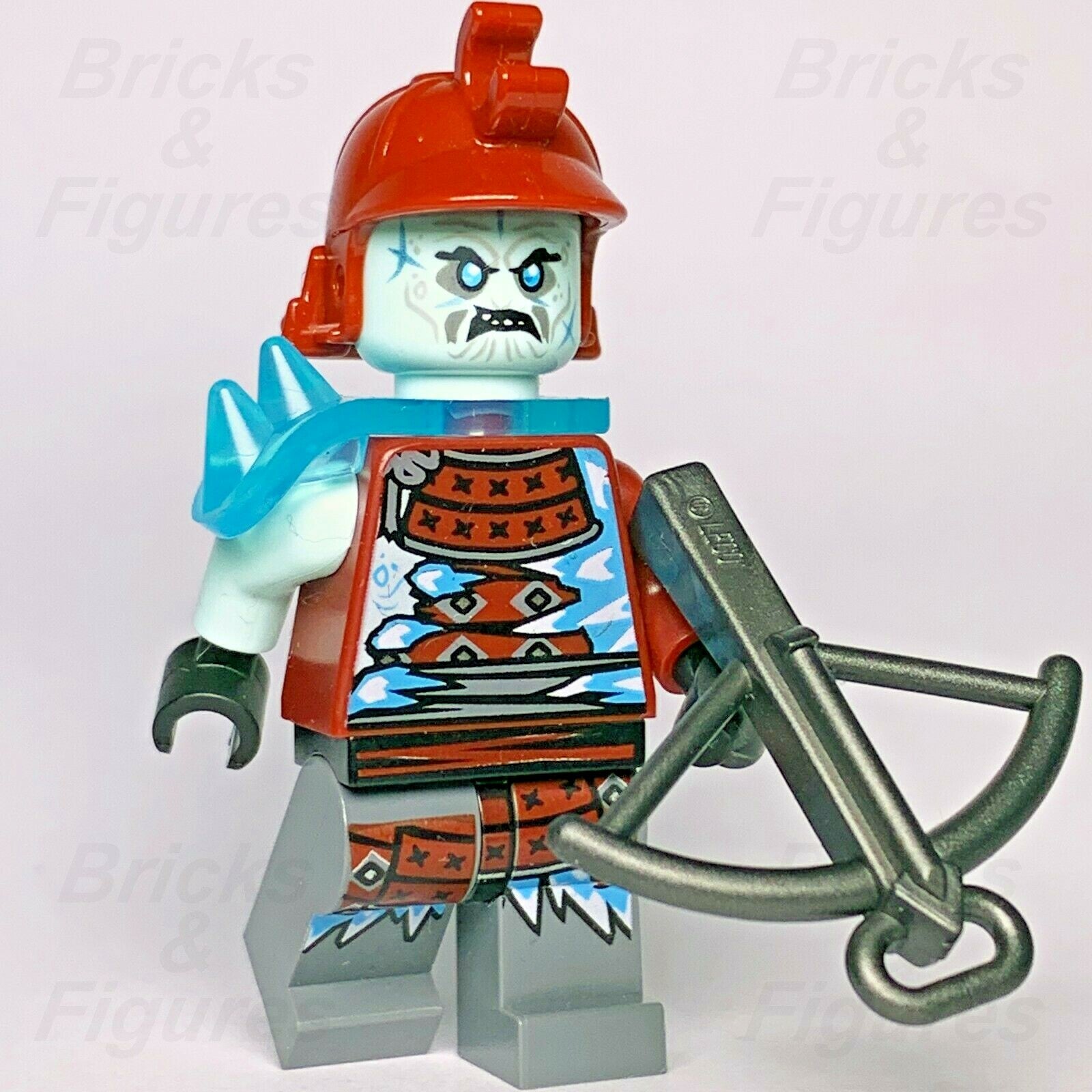 LEGO Ninjago Blizzard Archer Minifigure Samurai Warrior 70678 70676 Used0