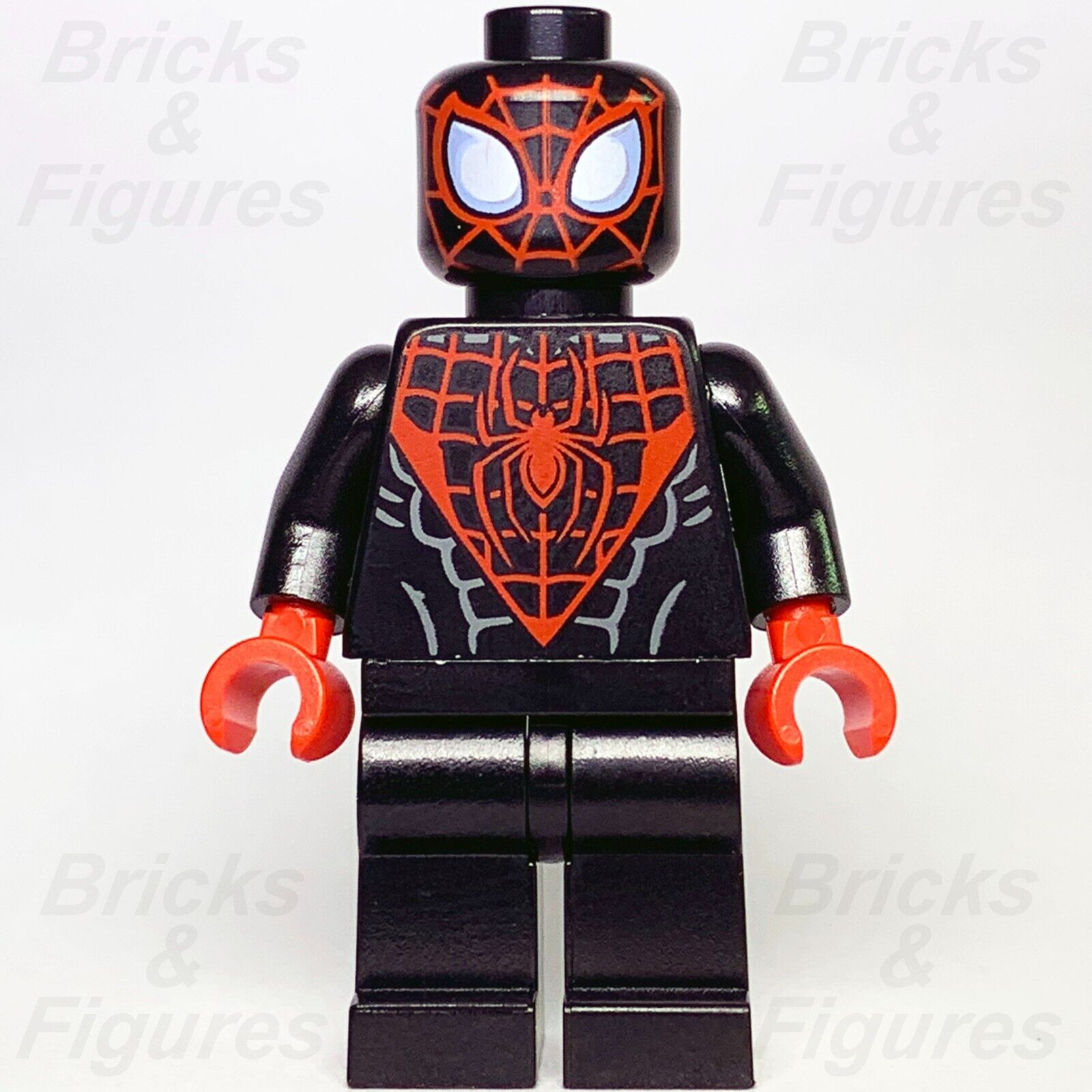 LEGO Super Heroes Miles Morales Minifigure Spider-Man Spider-Verse 76036 sh0190 - Bricks & Figures