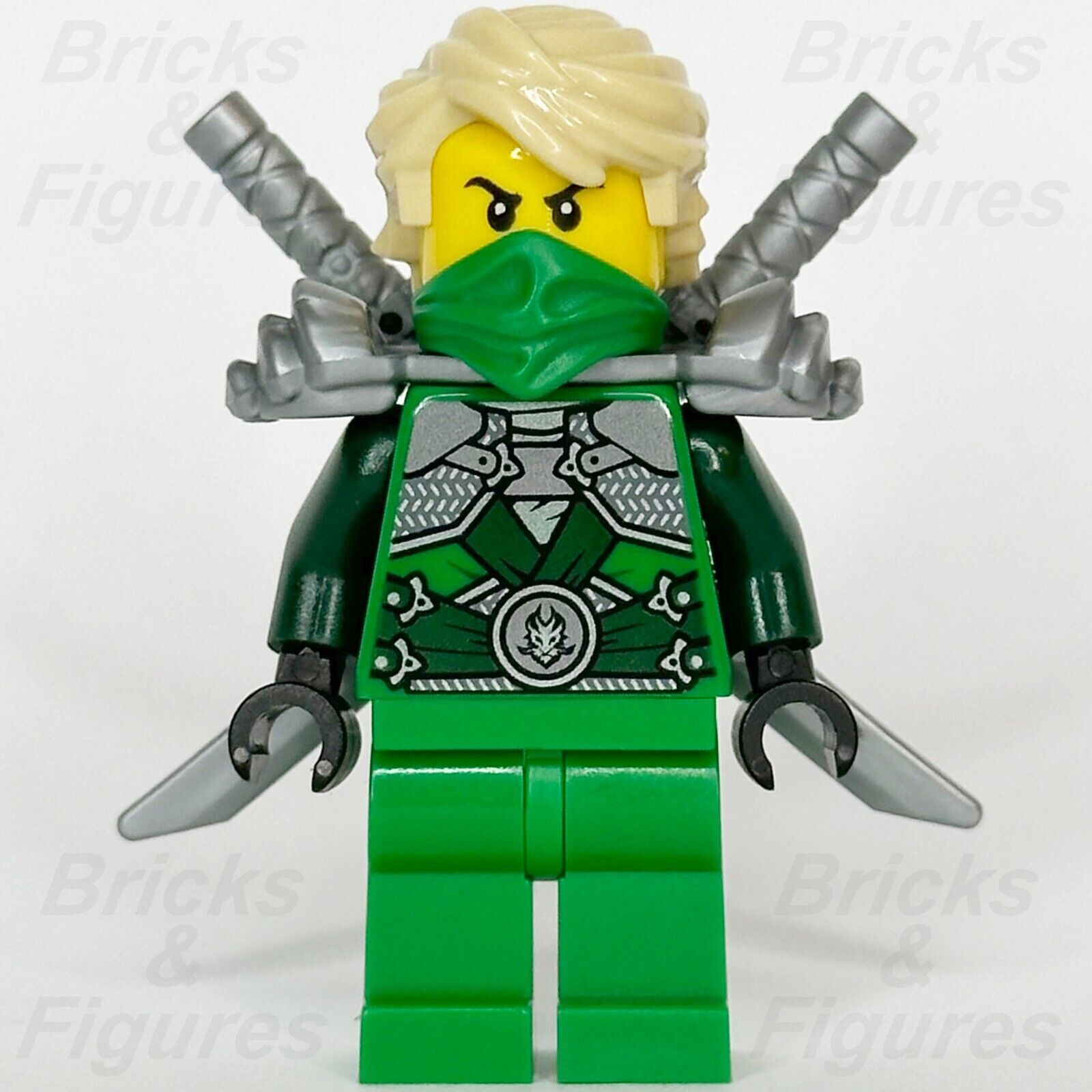 LEGO Ninjago Lloyd Minifigure Rebooted Stone Warrior Armour Ninja 70728 njo104 - Bricks & Figures