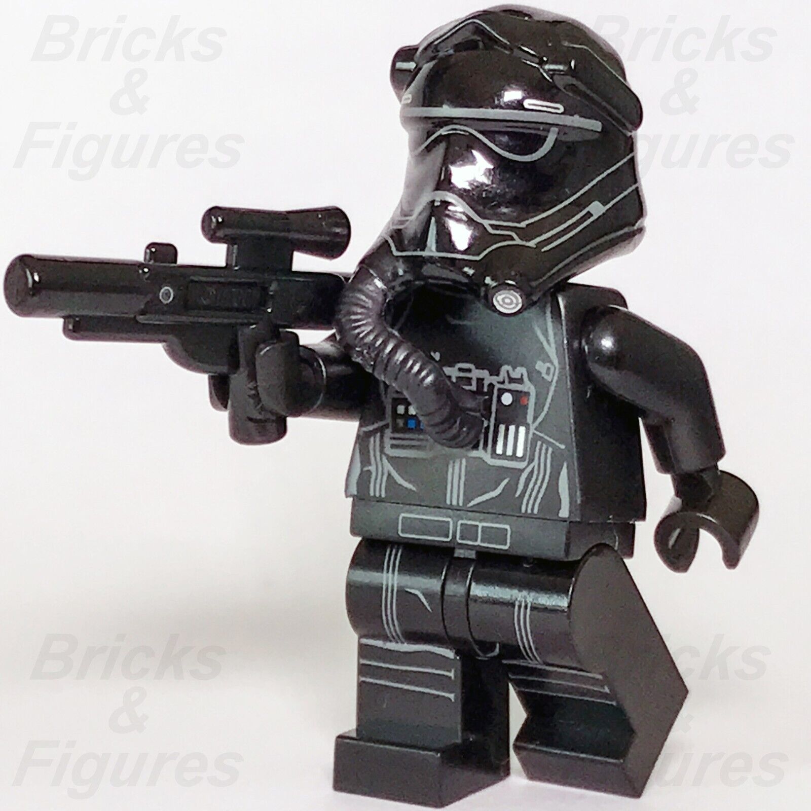 LEGO Star Wars First Order TIE Fighter Pilot Minifigure Episode 7 75101 sw0672 - Bricks & Figures