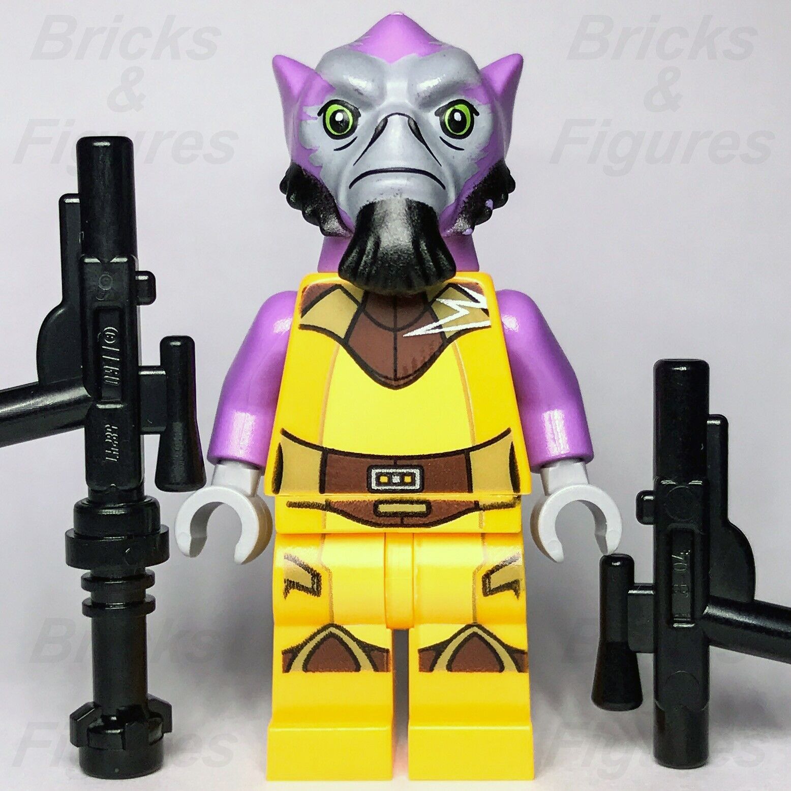 LEGO Star Wars Zeb Orrelios Minifigure Rebels Garazeb 75053 sw0575 Rare Minifig