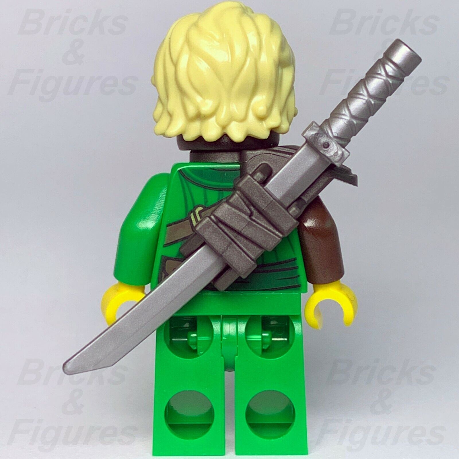 LEGO Ninjago Lloyd Garmadon Minifigure w/ Hair Green Ninja Master 70671 njo517 - Bricks & Figures
