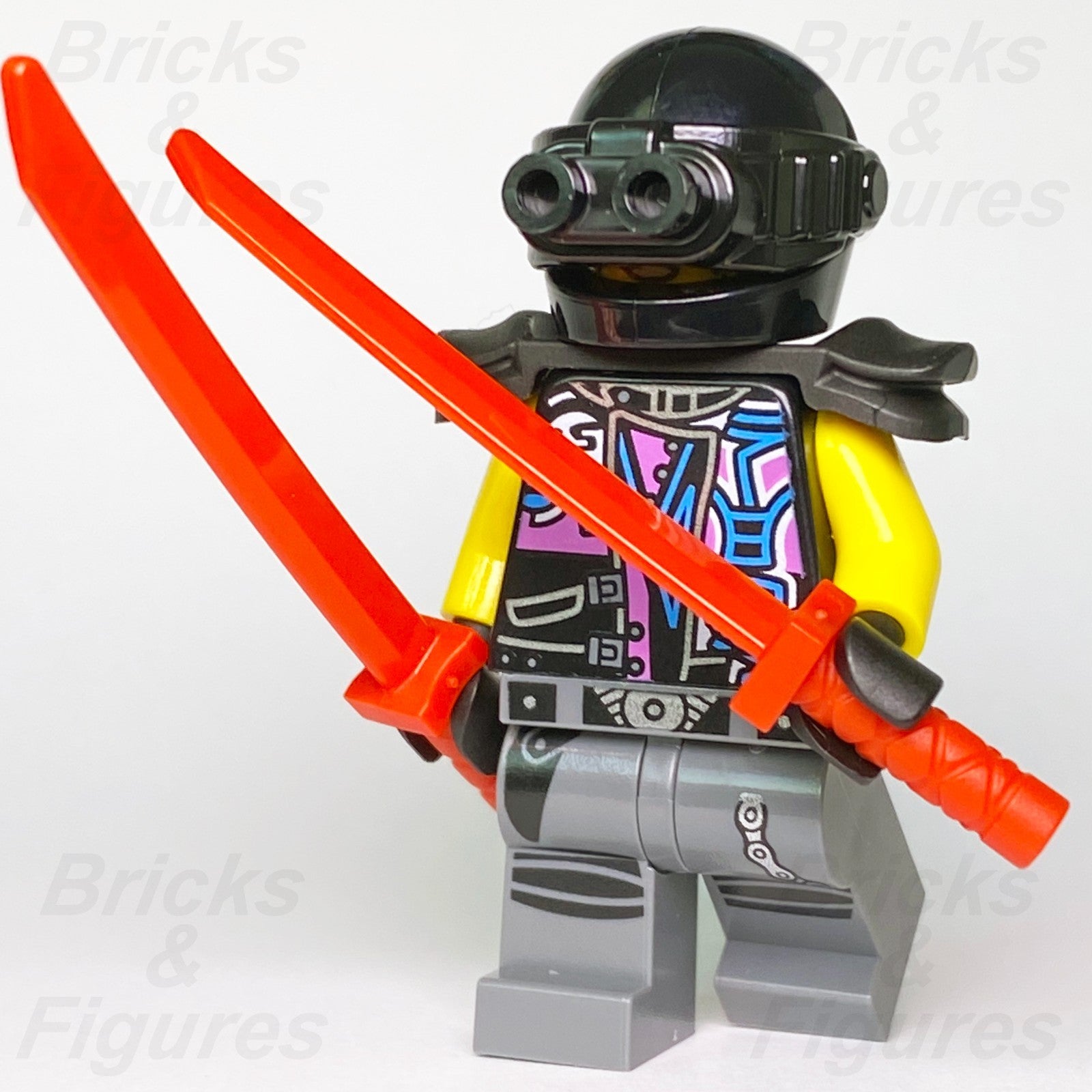 LEGO Ninjago Luke Cunningham Minifigure Sons of Garmadon Biker 70638 njo03921