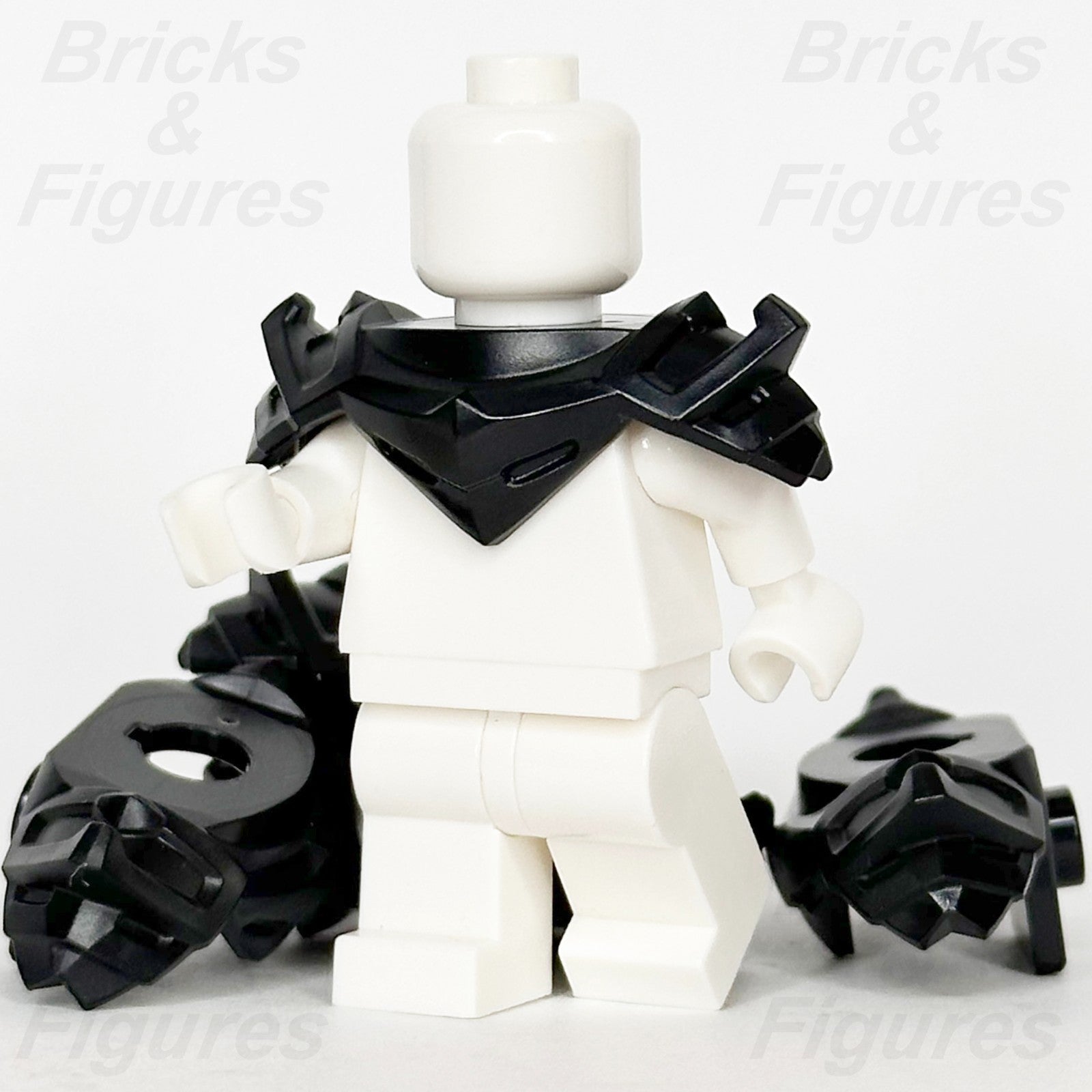 LEGO Ninjago Shoulder Armour Knight Minifigure Part Black 3216 Pads Spiked x 51