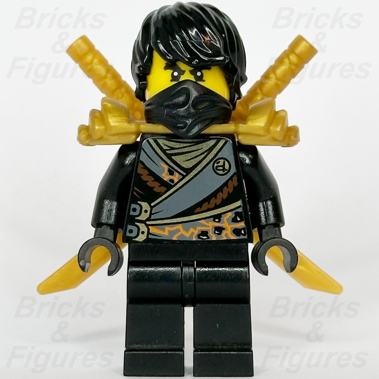 LEGO Ninjago Cole Minifigure Rebooted Ninja Shoulder Armour Earth Master njo02701