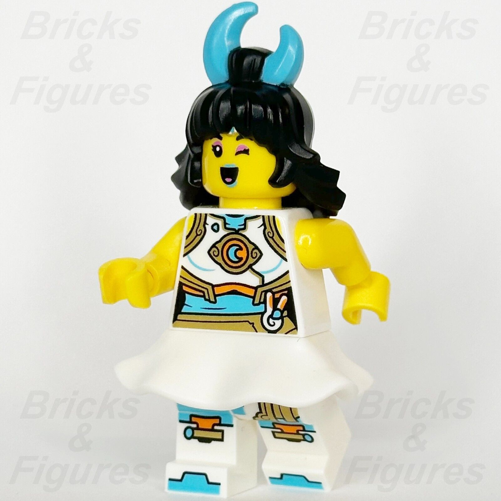 LEGO Monkie Kid Chang'e Minifigure Goddess Lunar Deity Minifig 80032 mk079 - Bricks & Figures