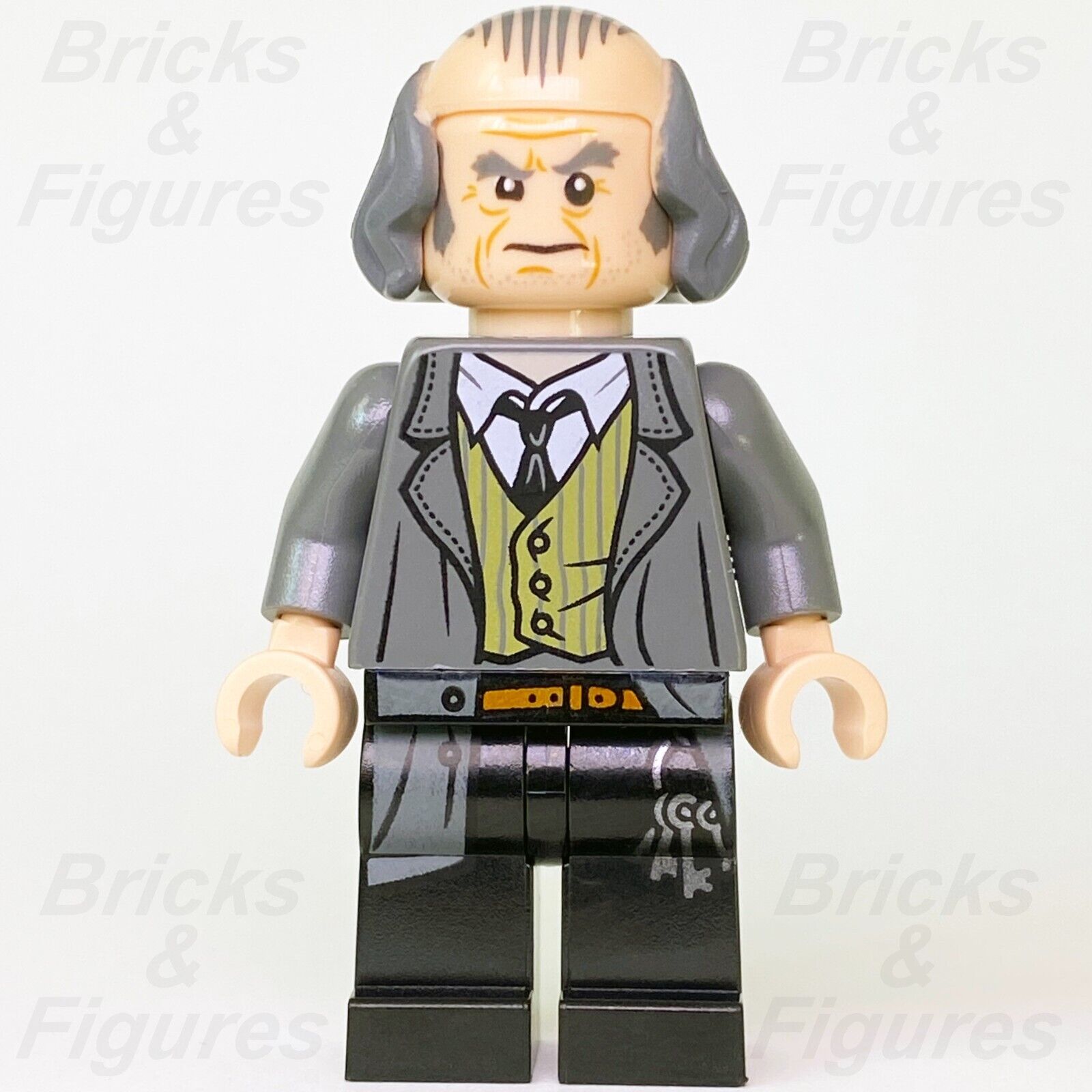 LEGO Harry Potter Argus Filch Minifigure Hogwarts Caretaker 75953 hp140 Minifig