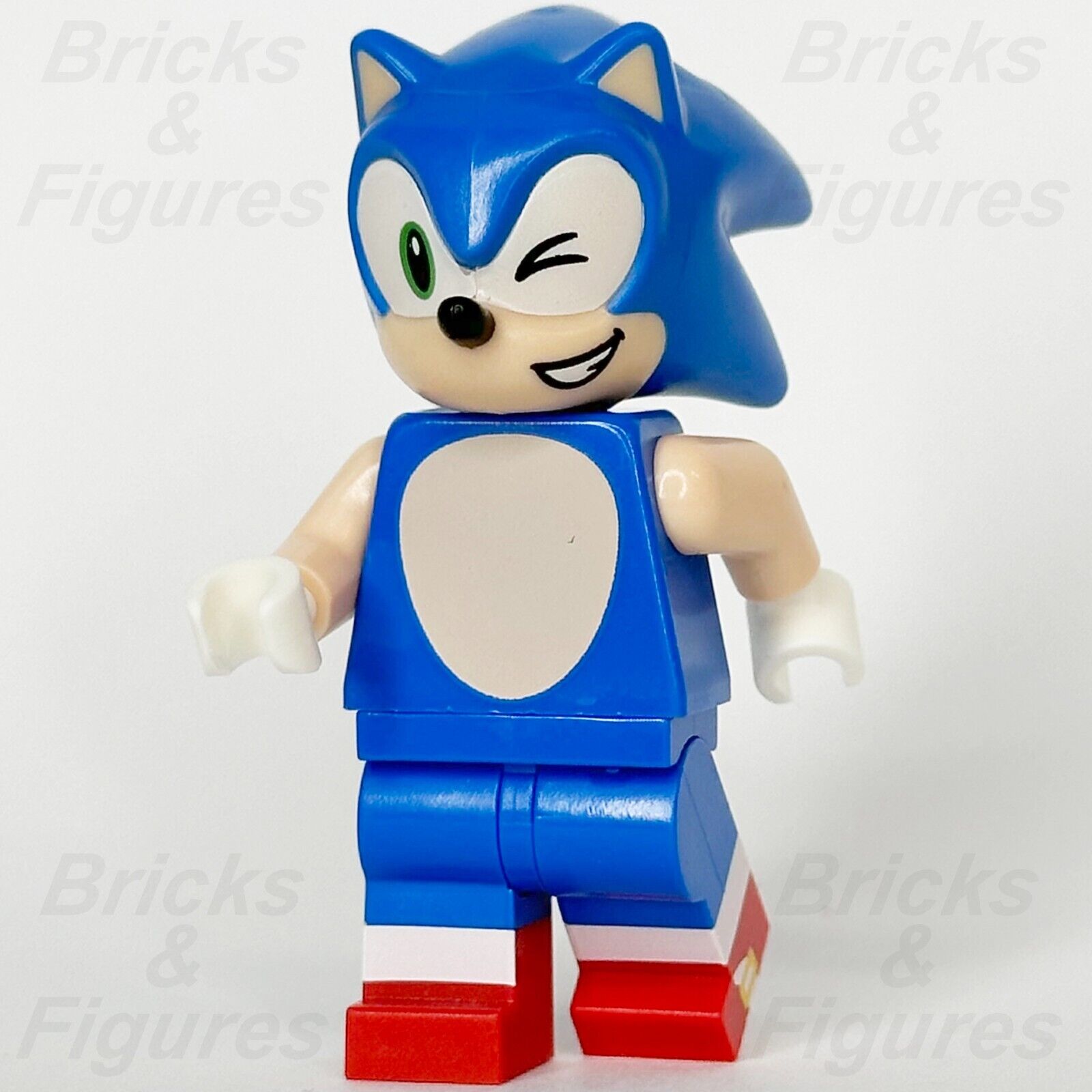 LEGO Sonic the Hedgehog Minifigure Winking Smile to Left 76991 76994 son001 - Bricks & Figures