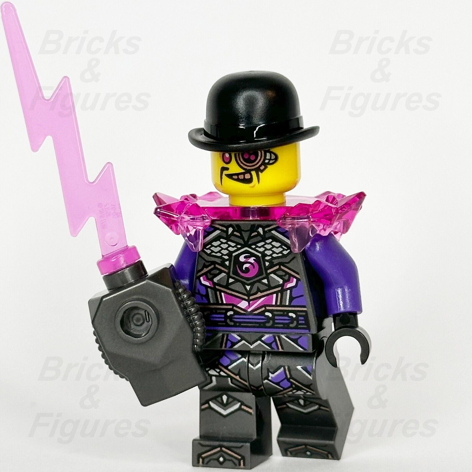 LEGO Ninjago The Mechanic Minifigure Crystalized General 71775 njo779 Minifig - Bricks & Figures