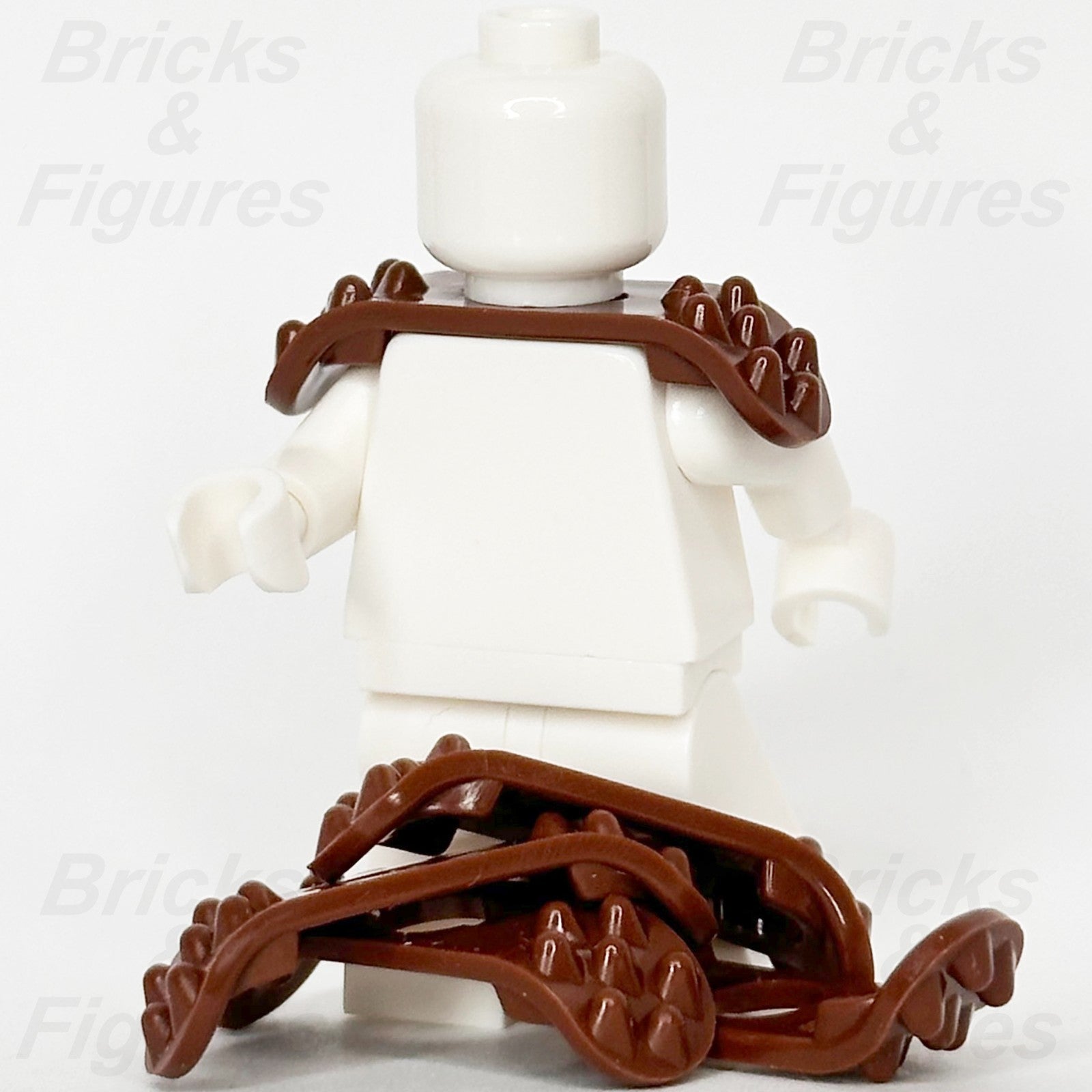 LEGO Shoulder Armour Minifigure Part Reddish Brown 88295 Pads Spikes on Top x 51