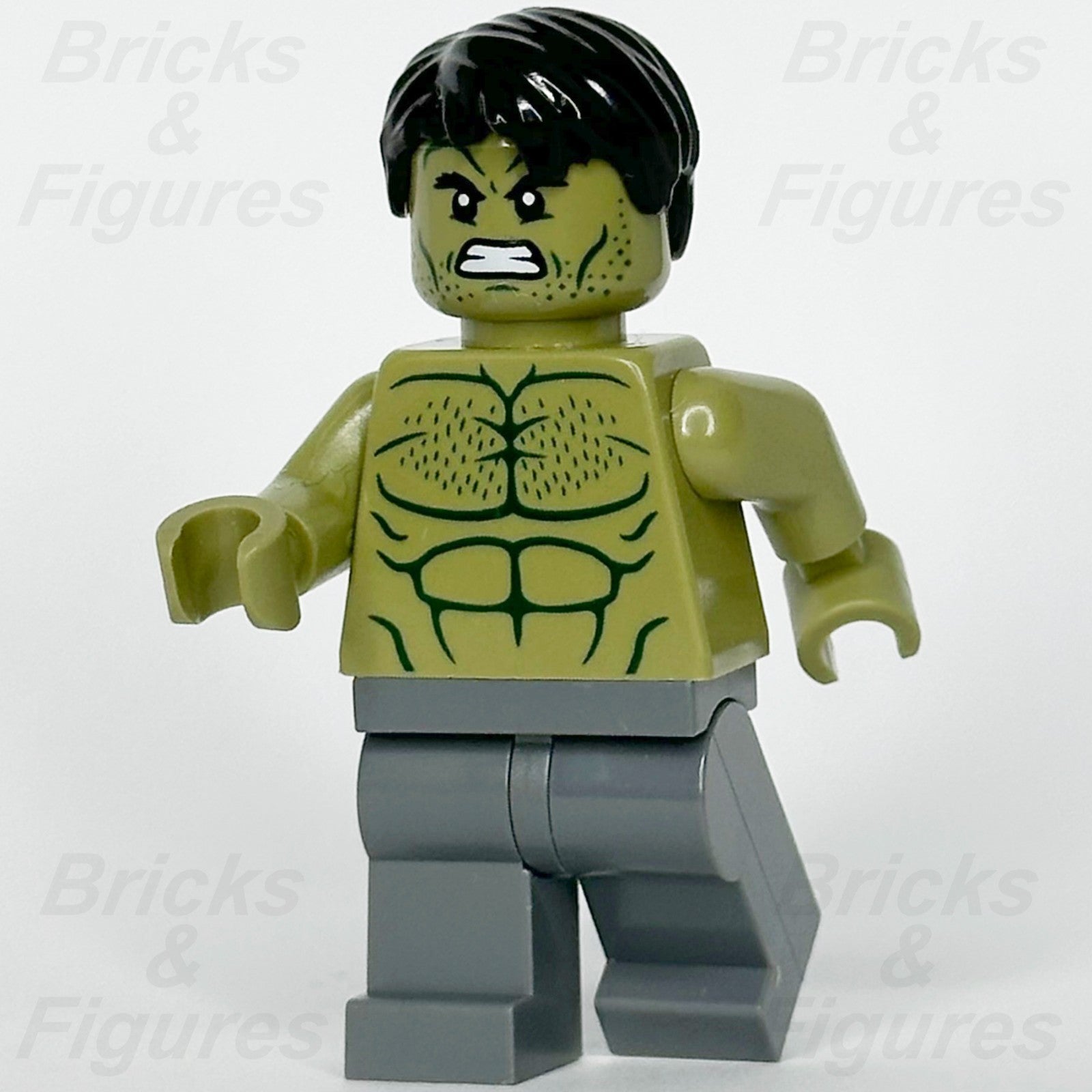 LEGO Super Heroes Hulk Minifigure Avengers Bruce Banner 76313 sh1013 Marvel
