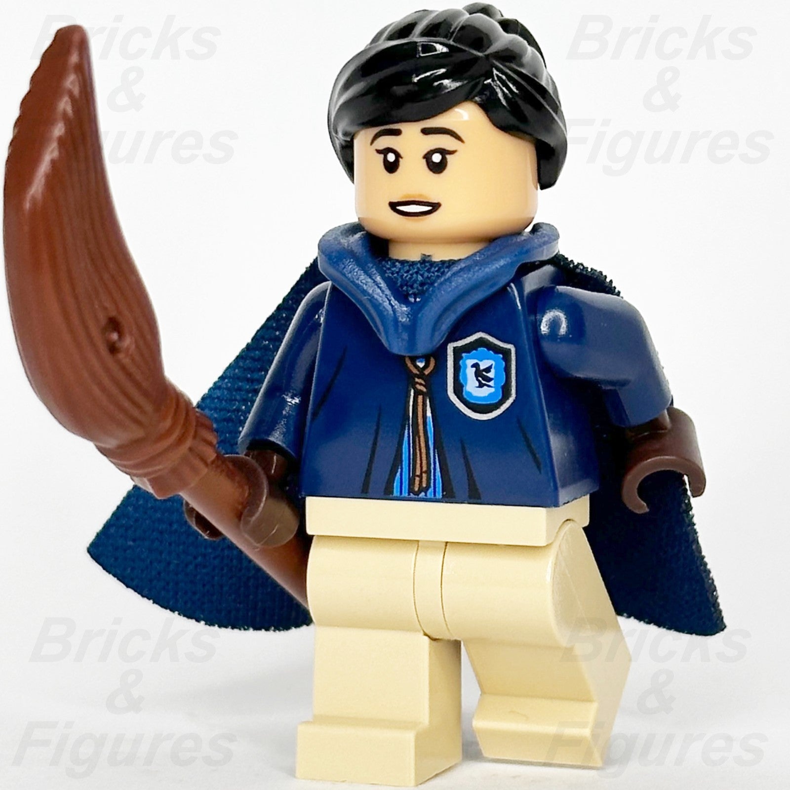 LEGO Harry Potter Cho Chang Minifigure Ravenclaw Quidditch Hood Cape Witch 764160