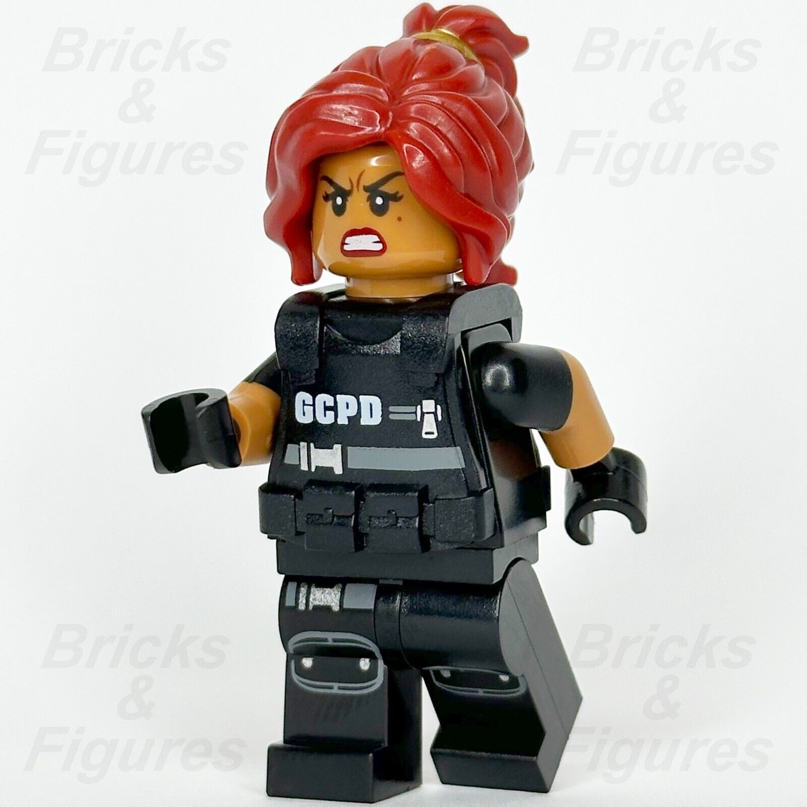 LEGO Super Heroes Barbara Gordon Minifigure SWAT Vest Batman DC 70908 sh328