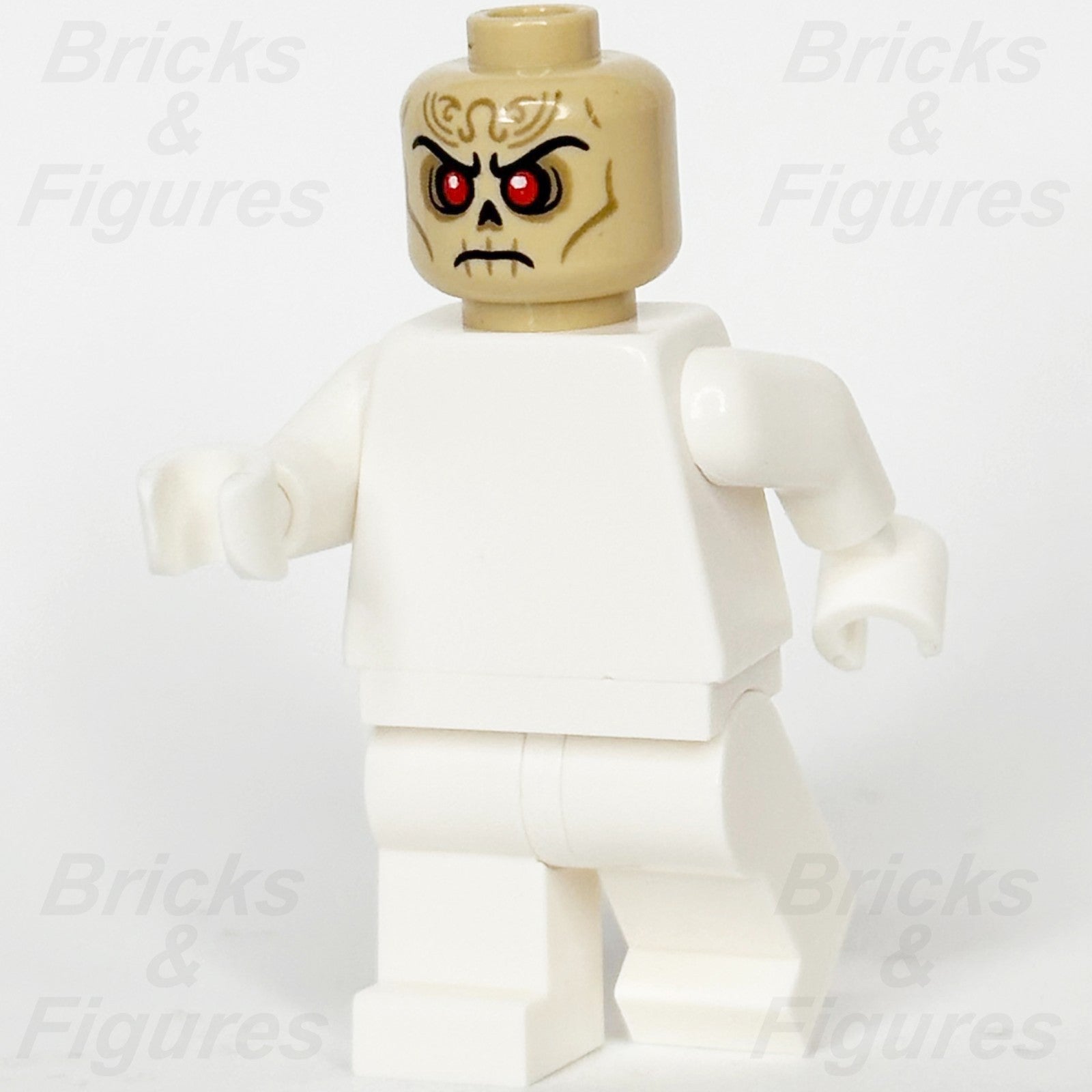LEGO Dungeons & Dragons Szass Tam Minifigure Head Part Tan Skull Red Eyes 710471