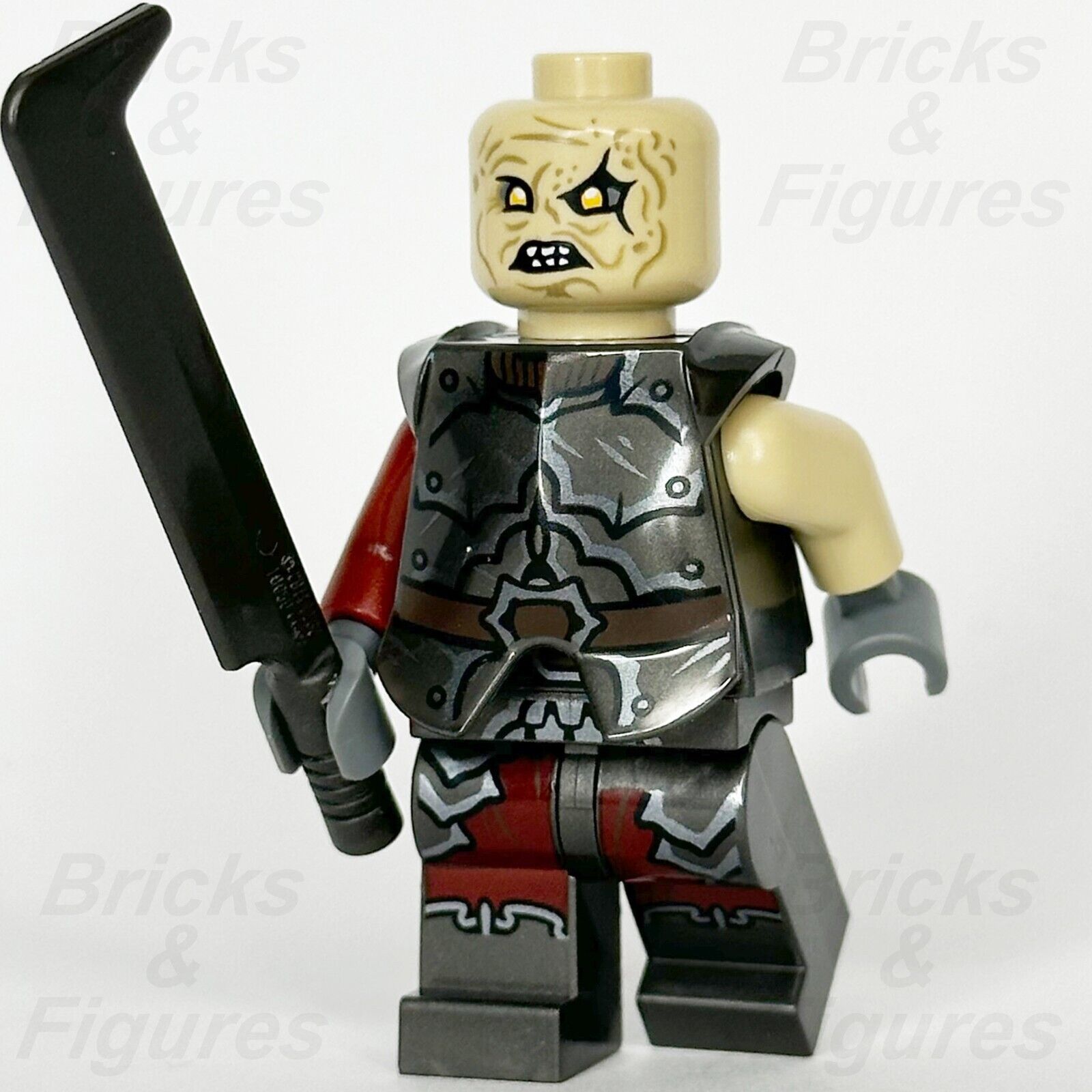 LEGO The Lord of the Rings Gothmog Minifigure Orc The Hobbit 10333 lor136 - Bricks & Figures