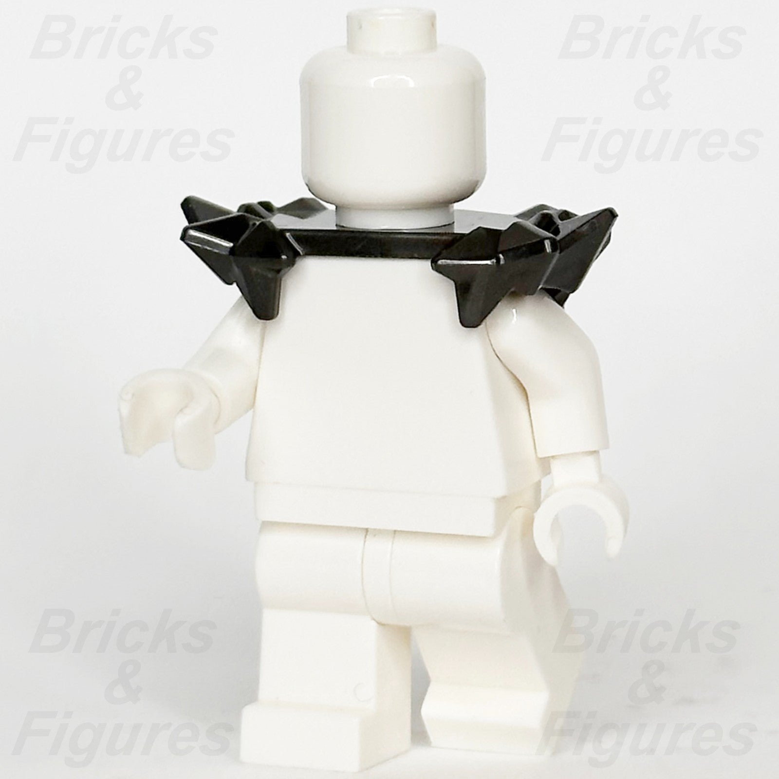 LEGO Ninjago Shoulder Armour Minifigure Part Pearl Dark Grey with Crystal Shards2