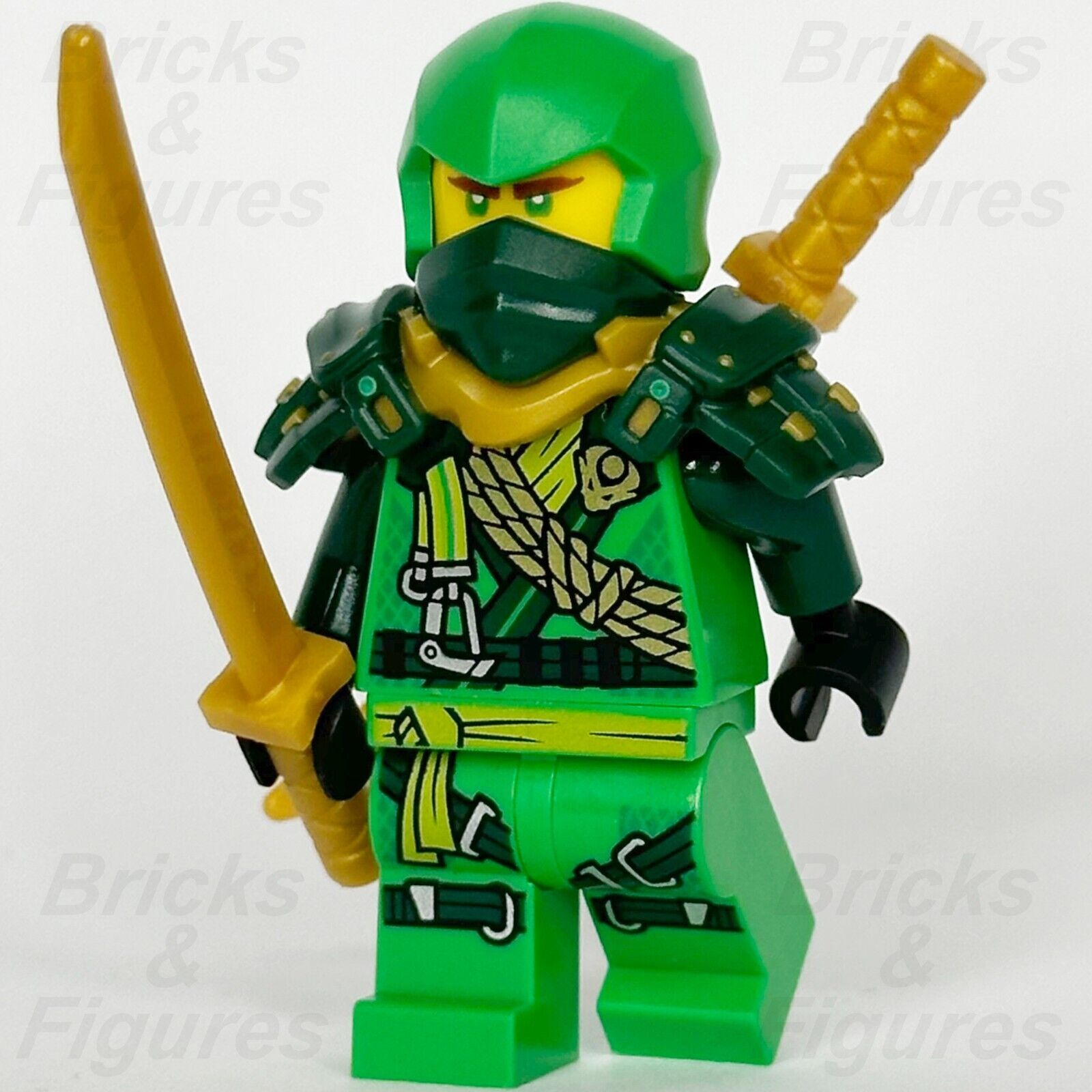 LEGO Ninjago Lloyd Minifigure Climber Dragons Rising Green Ninja 71813 njo876 - Bricks & Figures