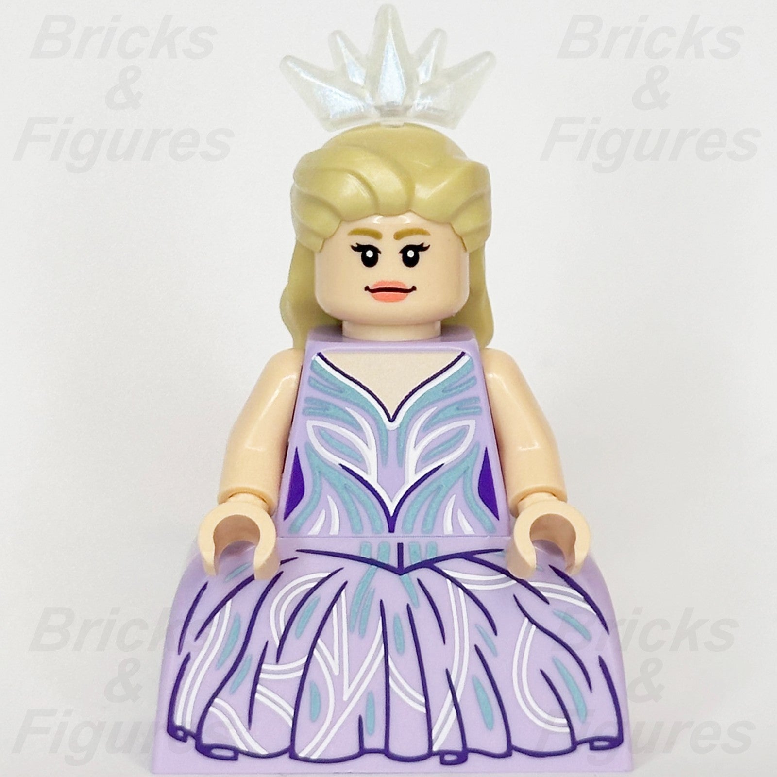 LEGO Wicked Glinda Upland Minifigure Lavender Dress Wide 75685 wck015 The Good1