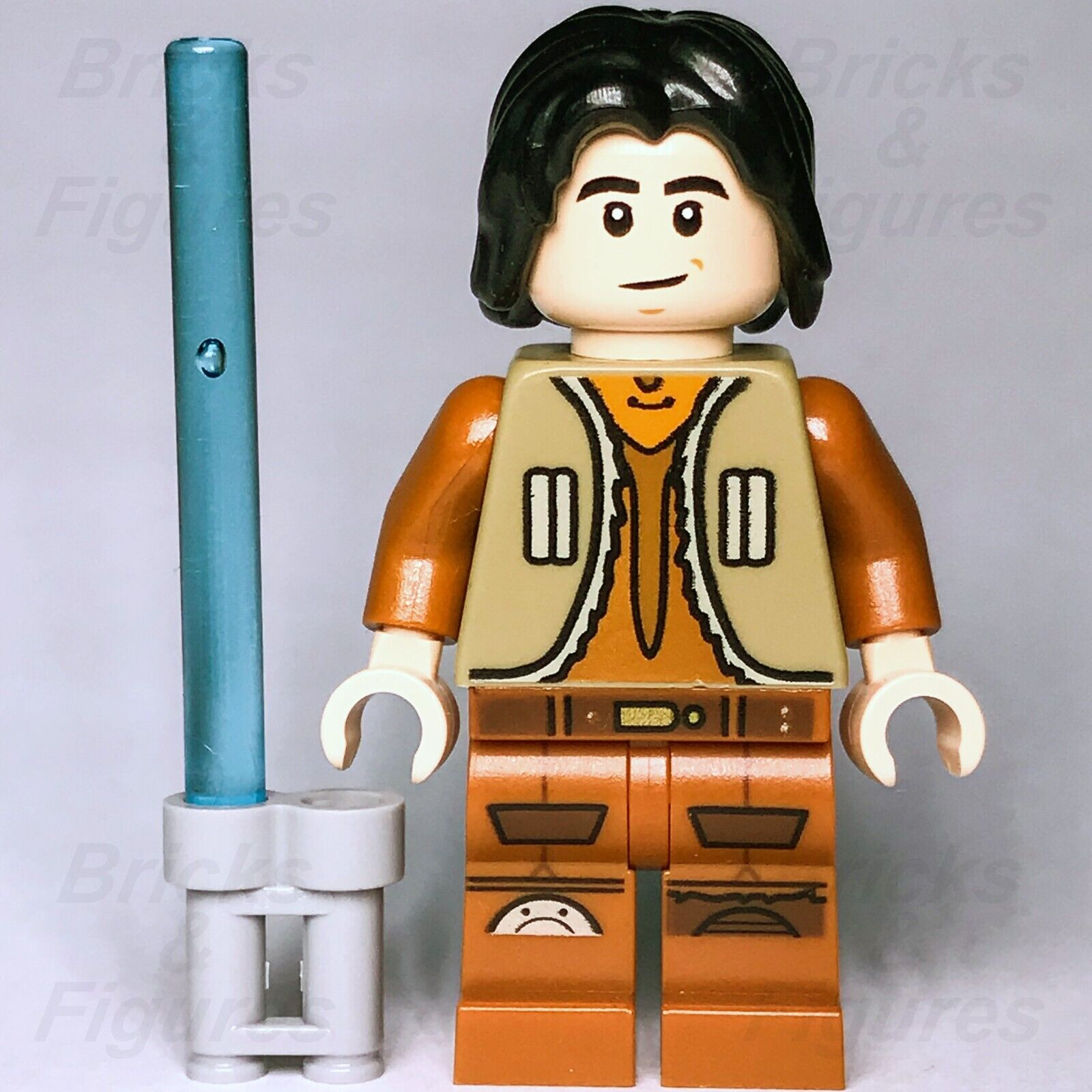 LEGO Star Wars Ezra Bridger Minifigure Rebels Padawan 75058 75090 sw0574 Rare