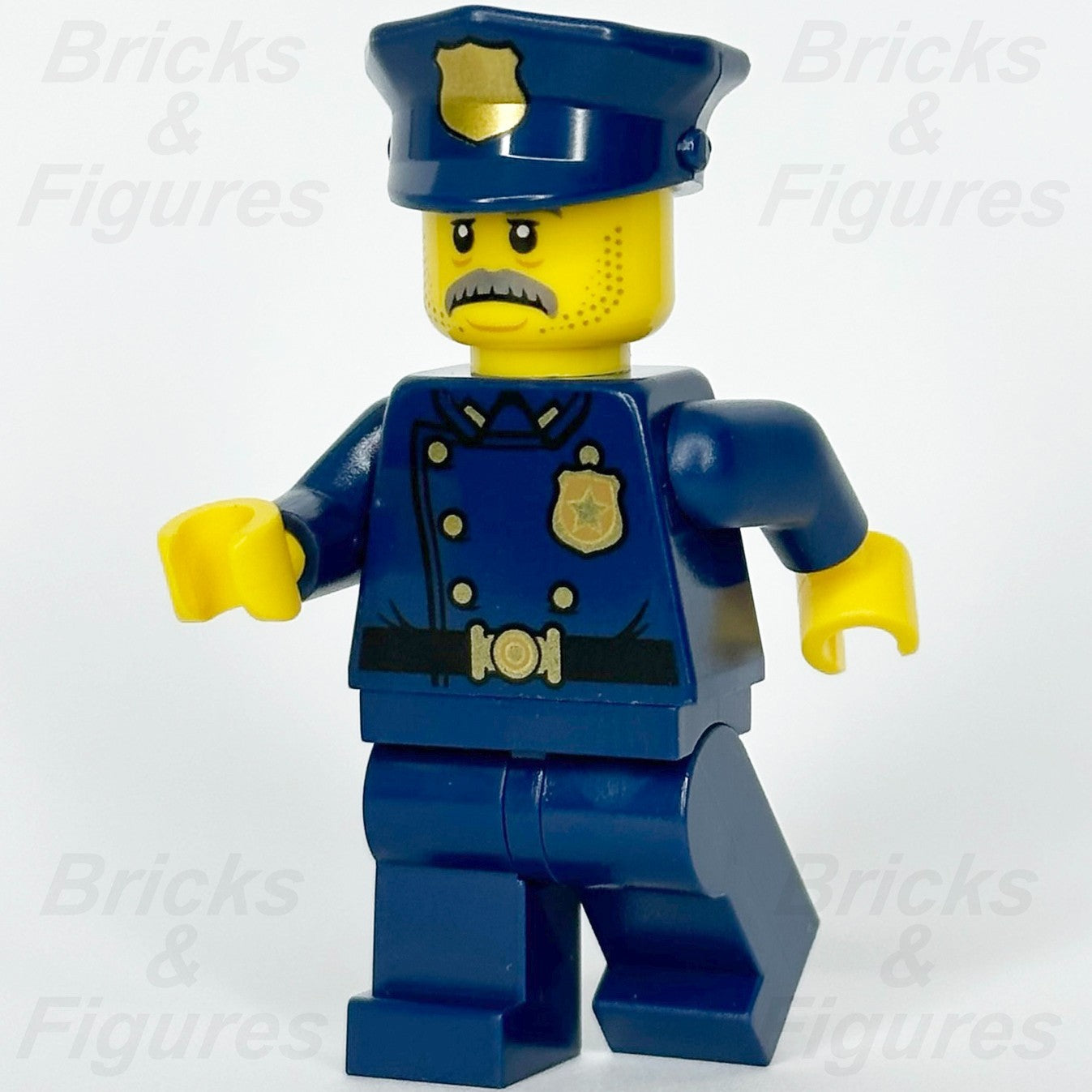 LEGO Police Officer Minifigure Moustache 1940s Era Creator Expert Town 102780