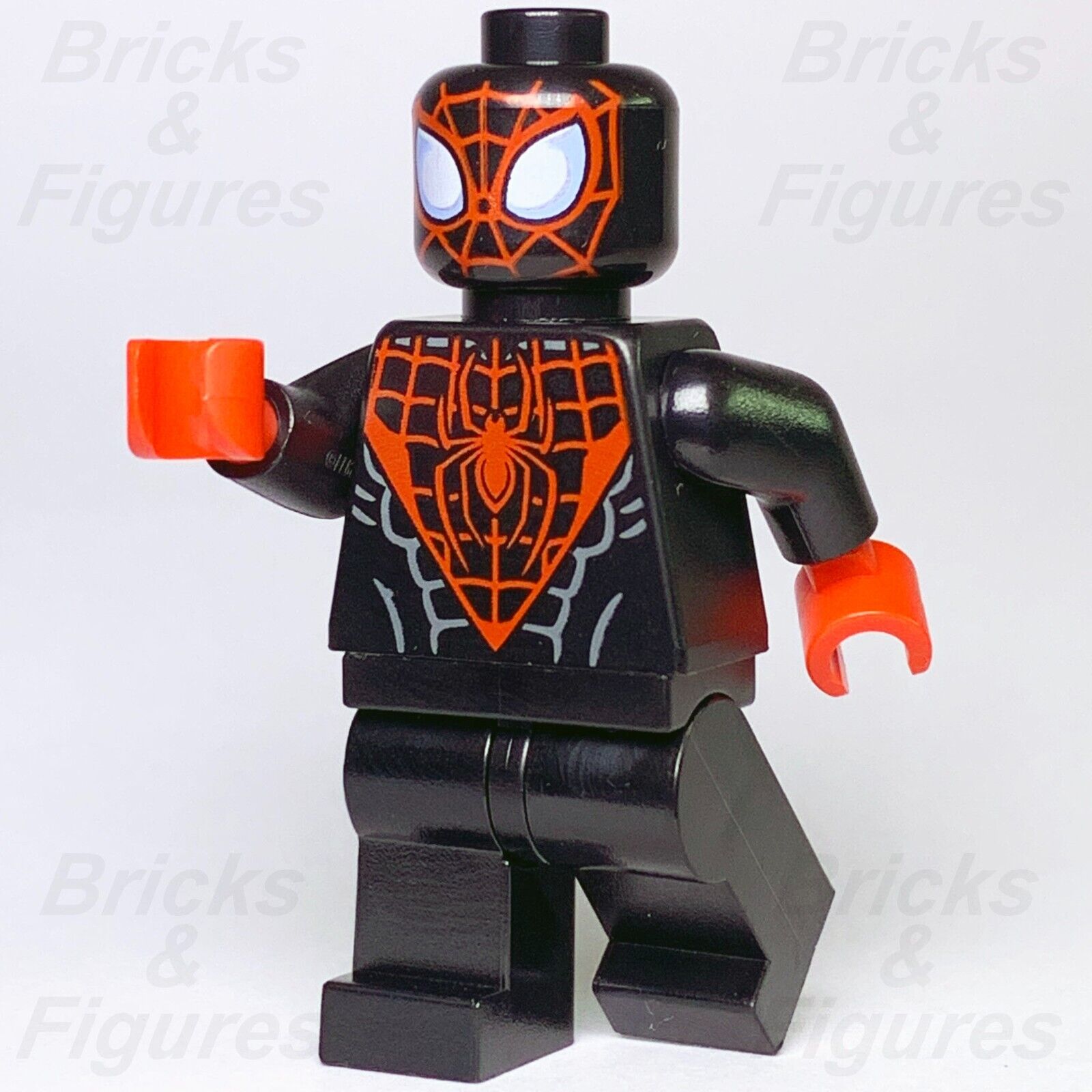 LEGO Super Heroes Miles Morales Minifigure Spider-Man Spider-Verse 76036 sh0190 - Bricks & Figures