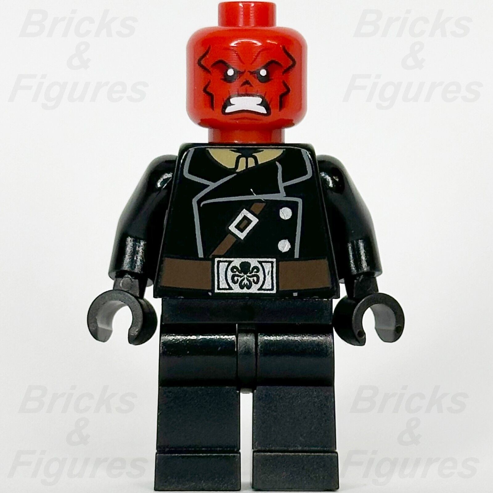 LEGO Super Heroes Red Skull Minifigure Avengers Assemble Marvel 76017 sh0107 - Bricks & Figures