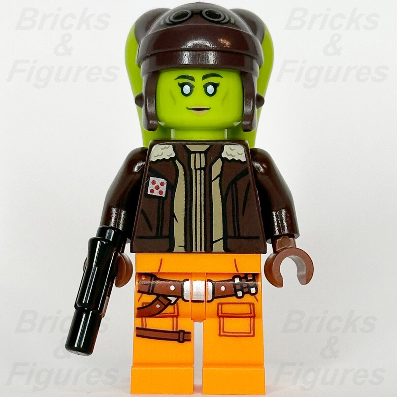 LEGO Star Wars Hera Syndulla Minifigure Ahsoka Twi'lek General 75357 sw1311 - Bricks & Figures