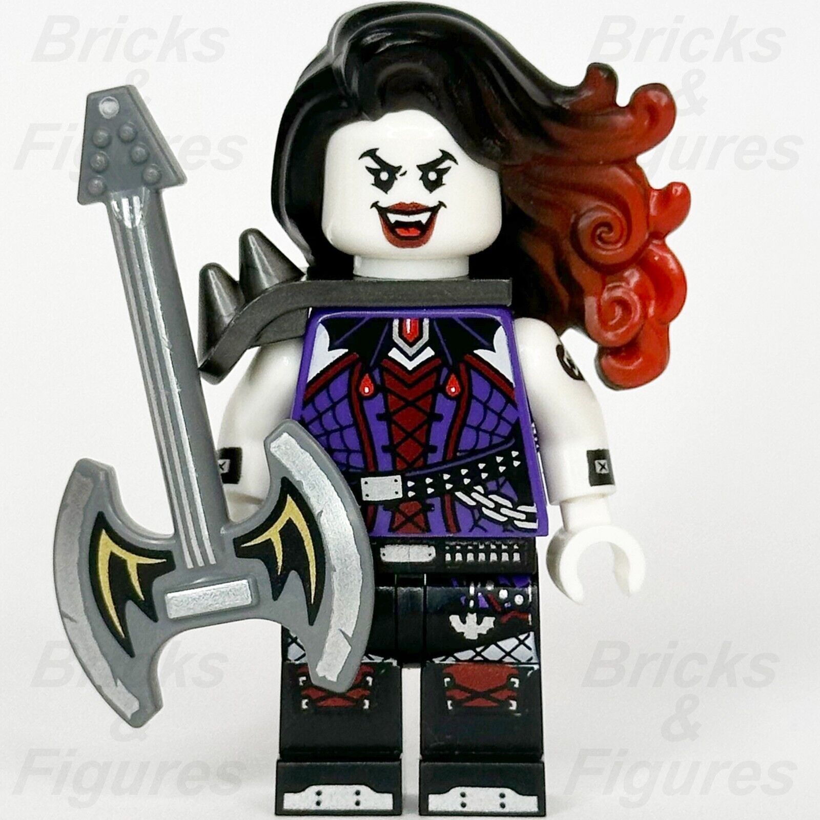 LEGO Vidiyo Vampire Bassist Minifigure Bandmates Series 2 Female 43108 vid045