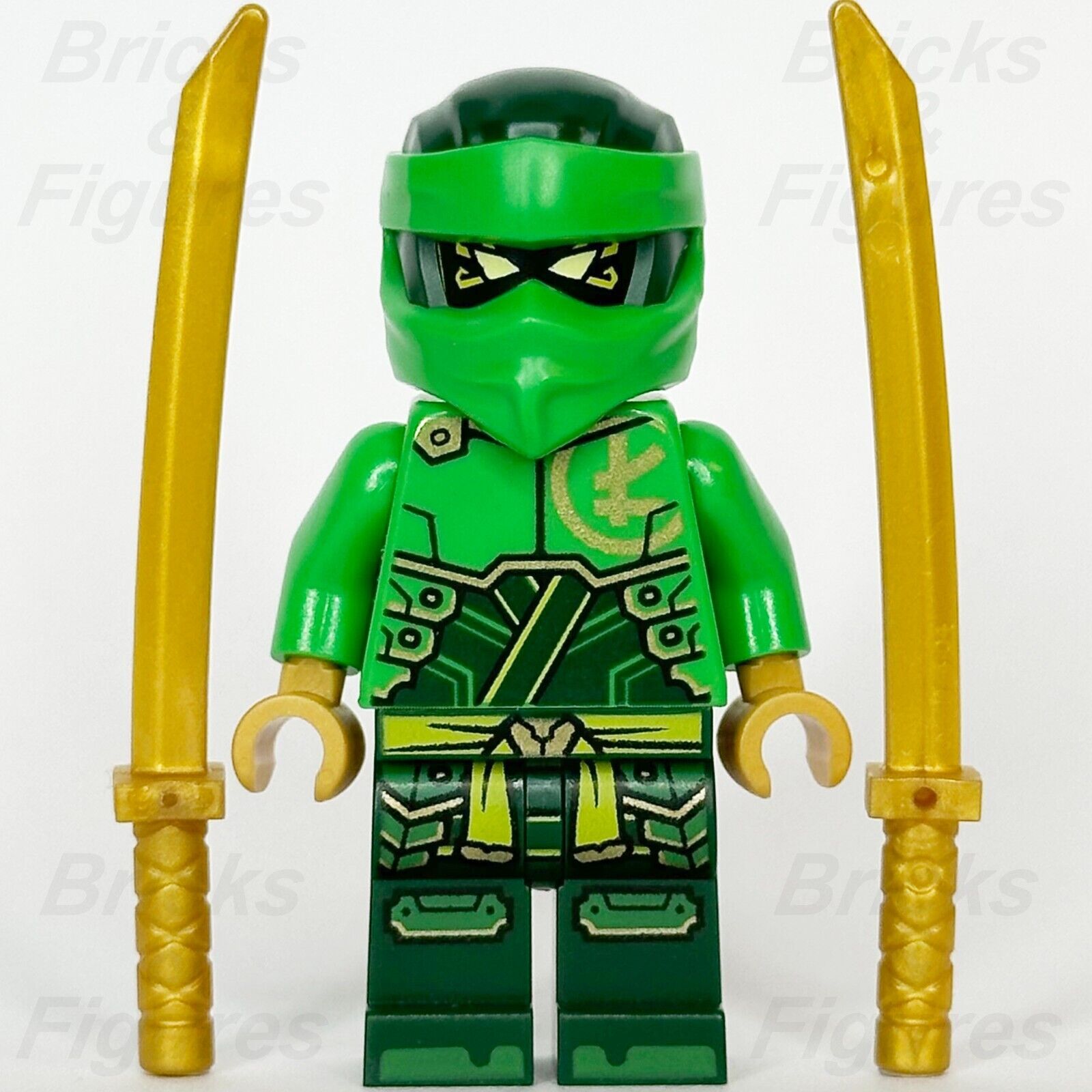 LEGO Ninjago Lloyd Minifigure Dragons Rising Season 2 Green Ninja 71817 njo884 - Bricks & Figures