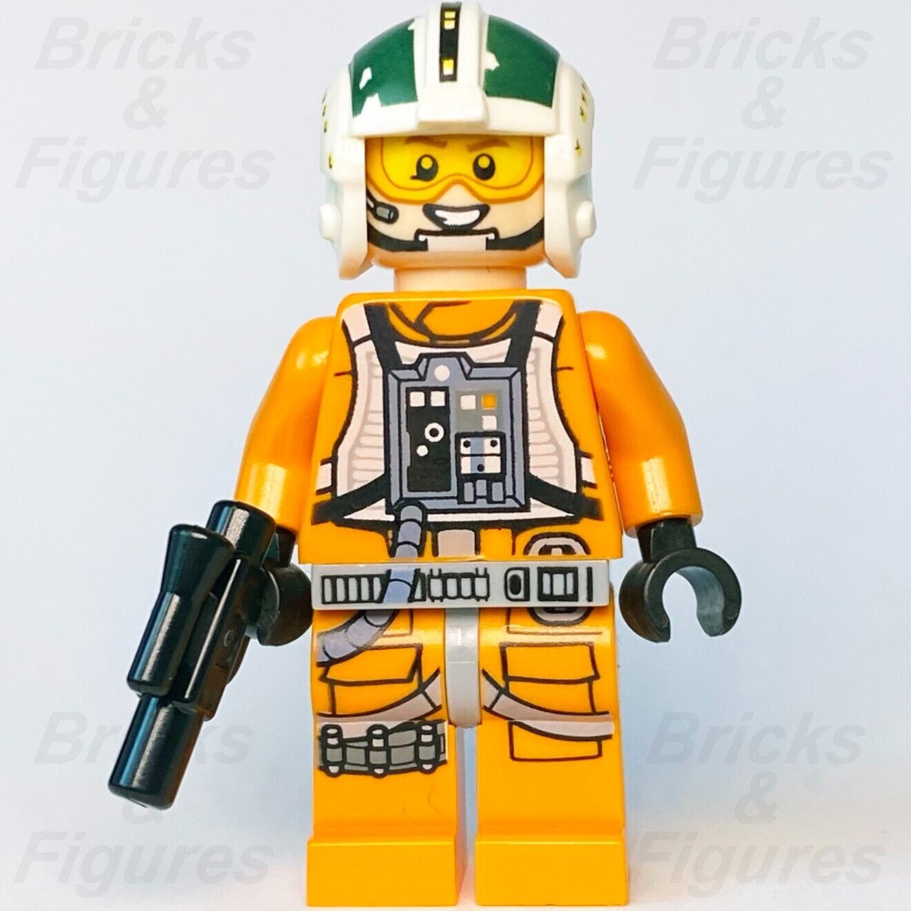 LEGO Star Wars Wedge Antilles Minifigure Rebel Snowspeeder Pilot 75268 sw1081 - Bricks & Figures
