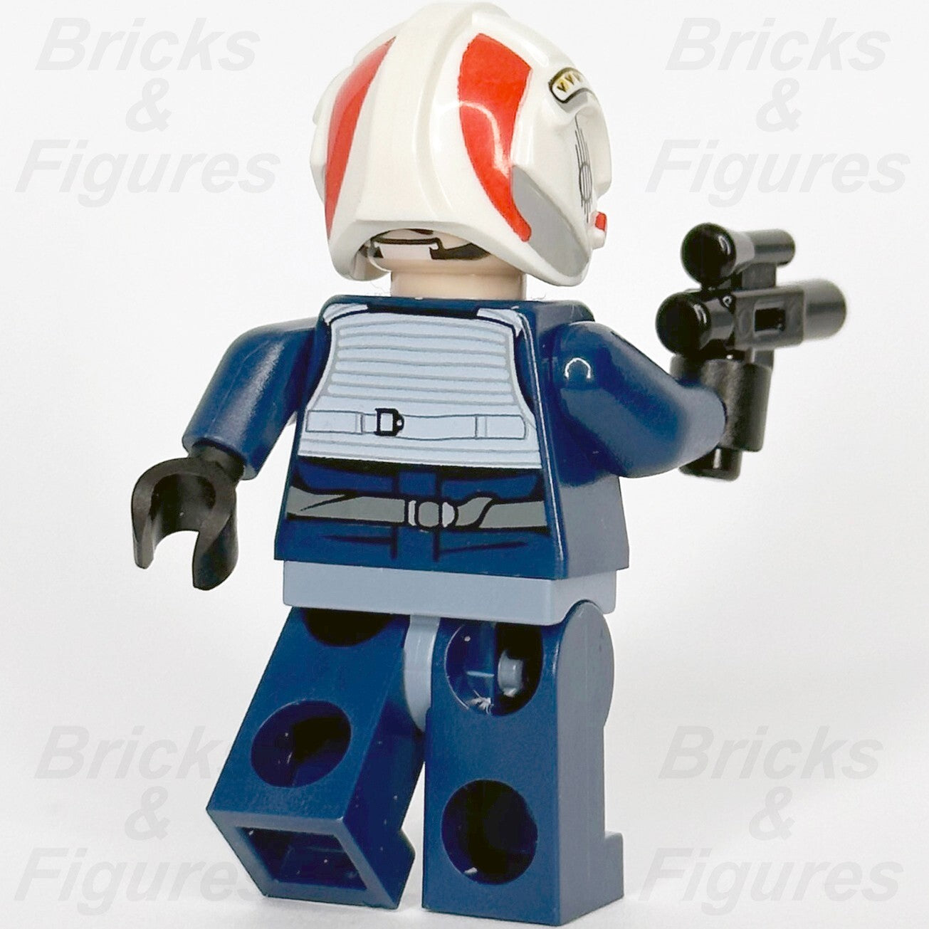 LEGO Star Wars Rebel Pilot YWing Minifigure Rogue One Jumpsuit 75162 Used2
