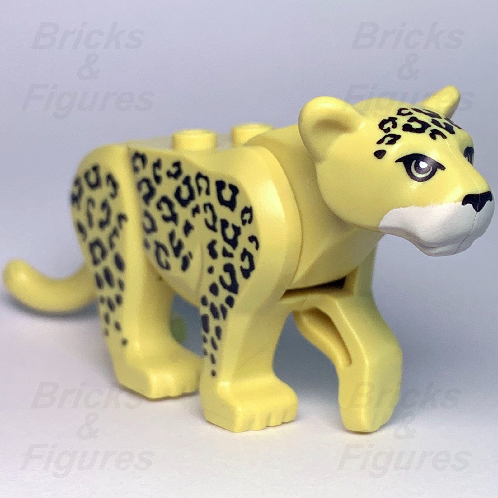 LEGO City Leopard Animal Minifigure Part Jungle Large Cat 60161 Tan Town Rare0