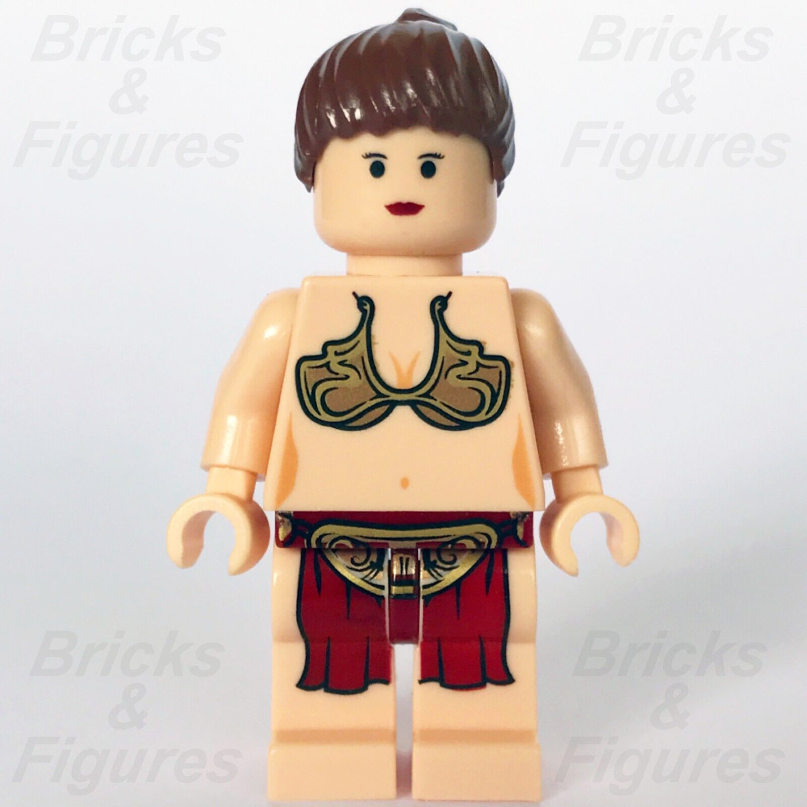 LEGO Star Wars Princess Leia Minifigure Jabba Slave Outfit ROTJ 6210 sw0085
