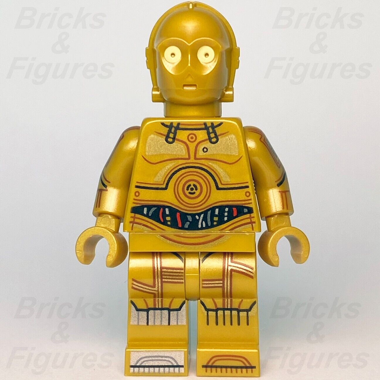 LEGO Star Wars C-3PO Minifigure Protocol Droid Printed Arms 75365 75339 sw1201