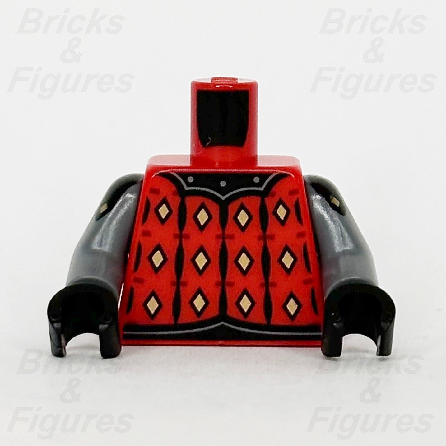 LEGO® Vampire Knight Minifigure Torso Part Tunic Gold Diamonds Castle 71045 Body0