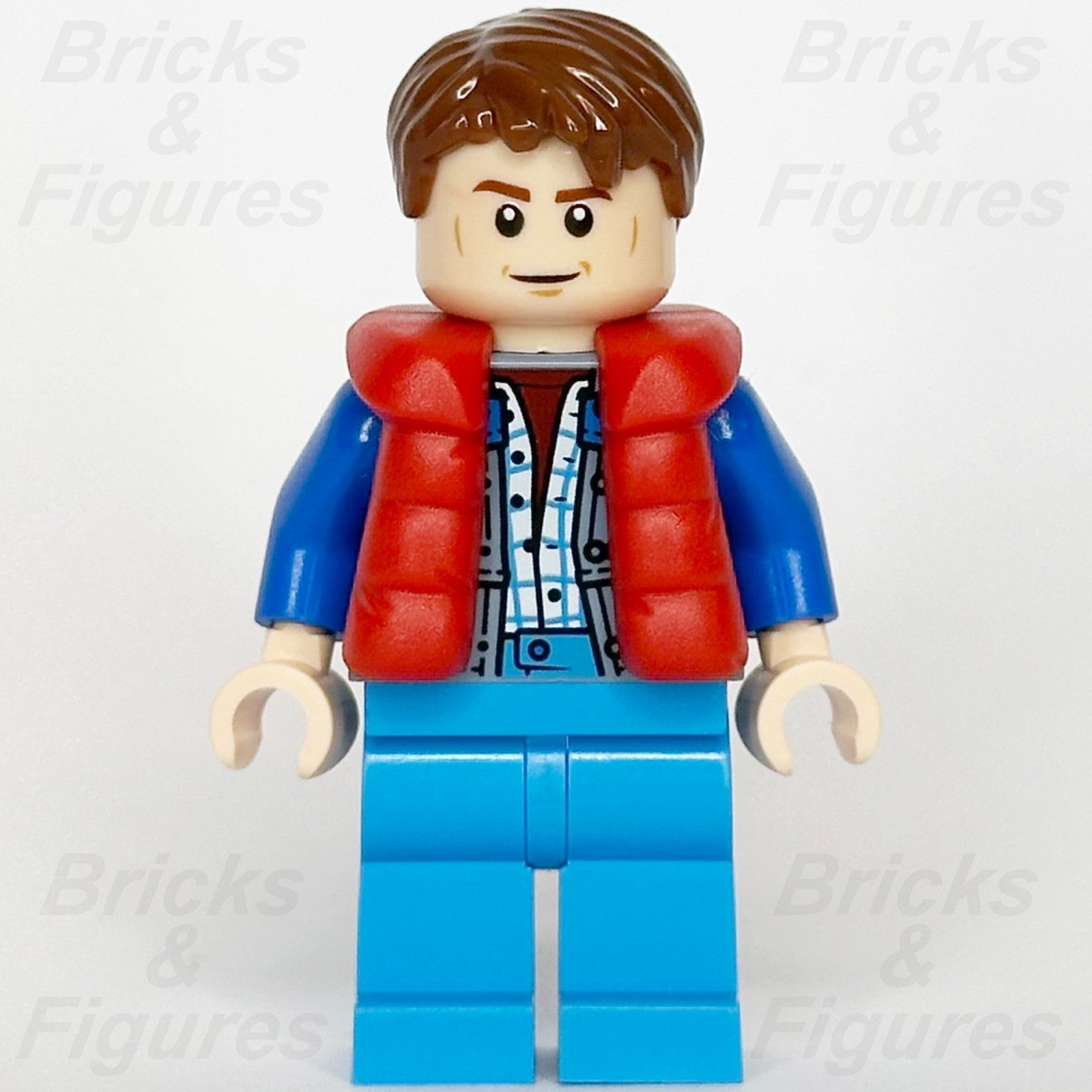 LEGO® Marty McFly Minifigure Back to the Future SPEED CHAMPIONS 77256 sc138 Vest1