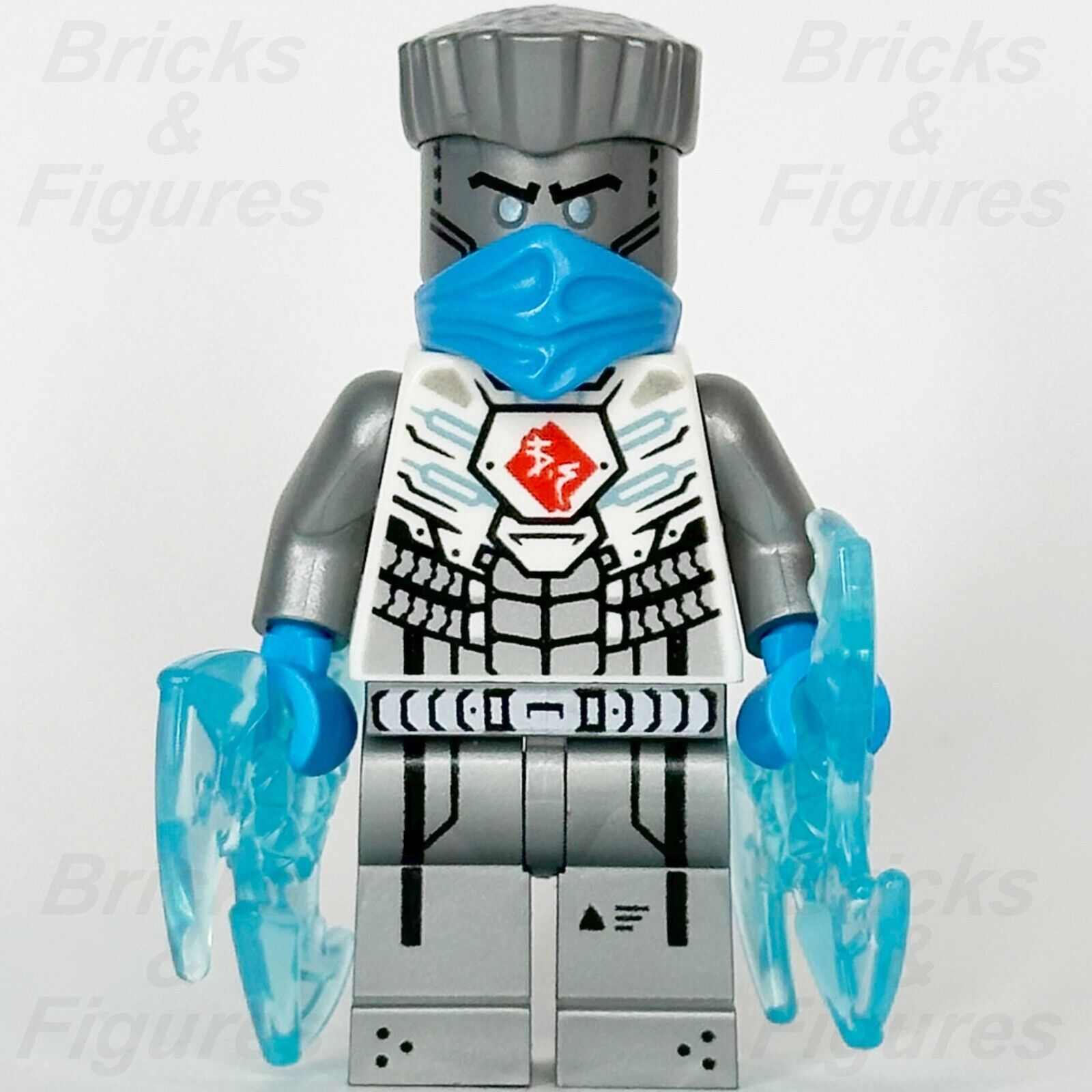 LEGO Ninjago Zane Minifigure Titanium VS Legacy Rebooted Nindroid 71731 njo647 - Bricks & Figures