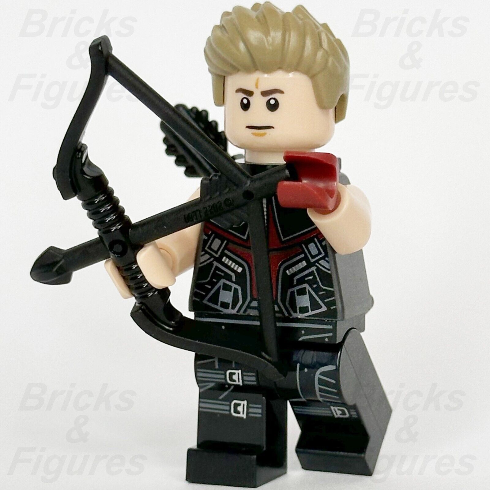 LEGO Super Heroes Hawkeye Minifigure Avengers Marvel Clint Barton 76269 sh925