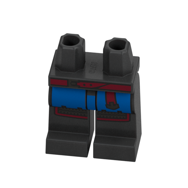 LEGO Minifigure Legs Part 6335666 75101 Castle Black Falcon Pearl Dark Grey x 1