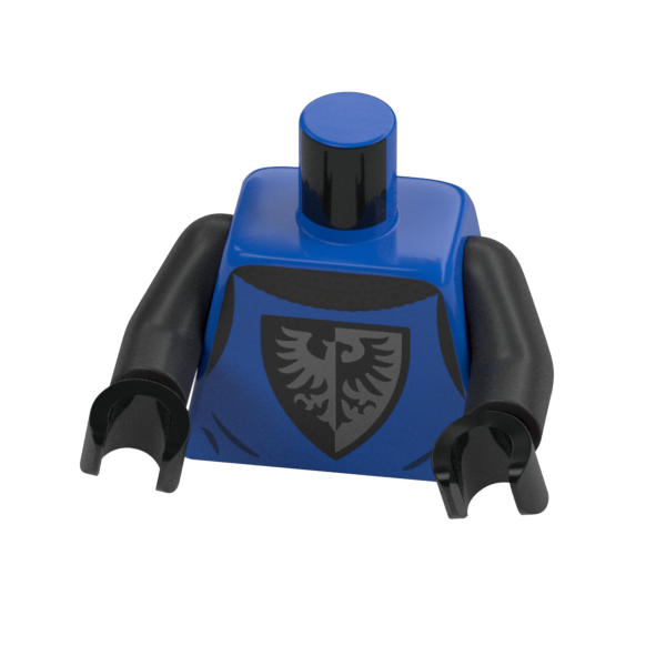 LEGO Minifigure Torso Part 6335192 76382 Castle Black Falcon Body Blue x 1