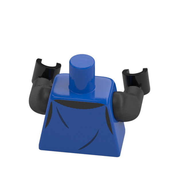LEGO Minifigure Torso Part 6335192 76382 Castle Black Falcon Body Blue x 1