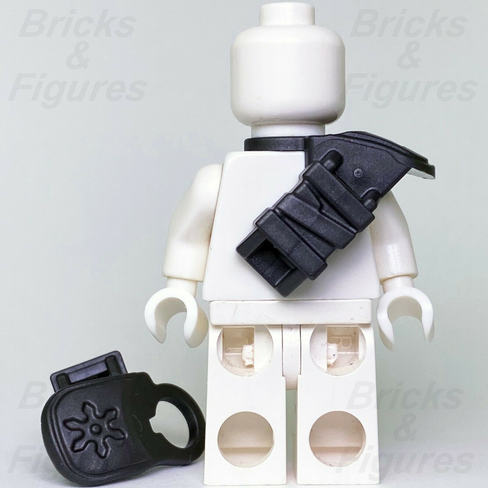 2 x Ninjago LEGO® Pearl Dark Grey Ninja Scabbards for one Katana Sword Part - Bricks & Figures