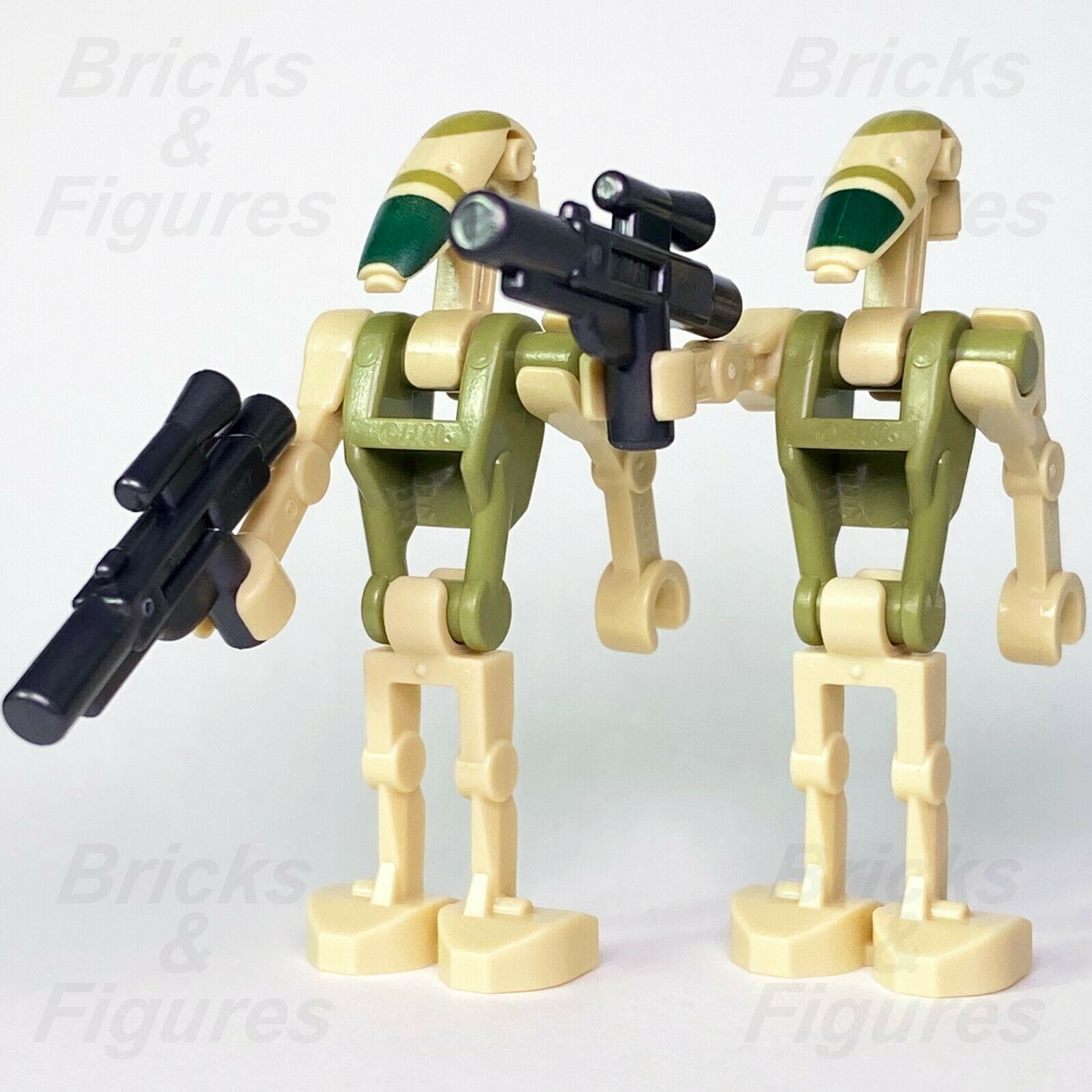 2 x Star Wars LEGO Kashyyyk Battle Droid Minifigure from sets 75234 75233 75283 - Bricks & Figures