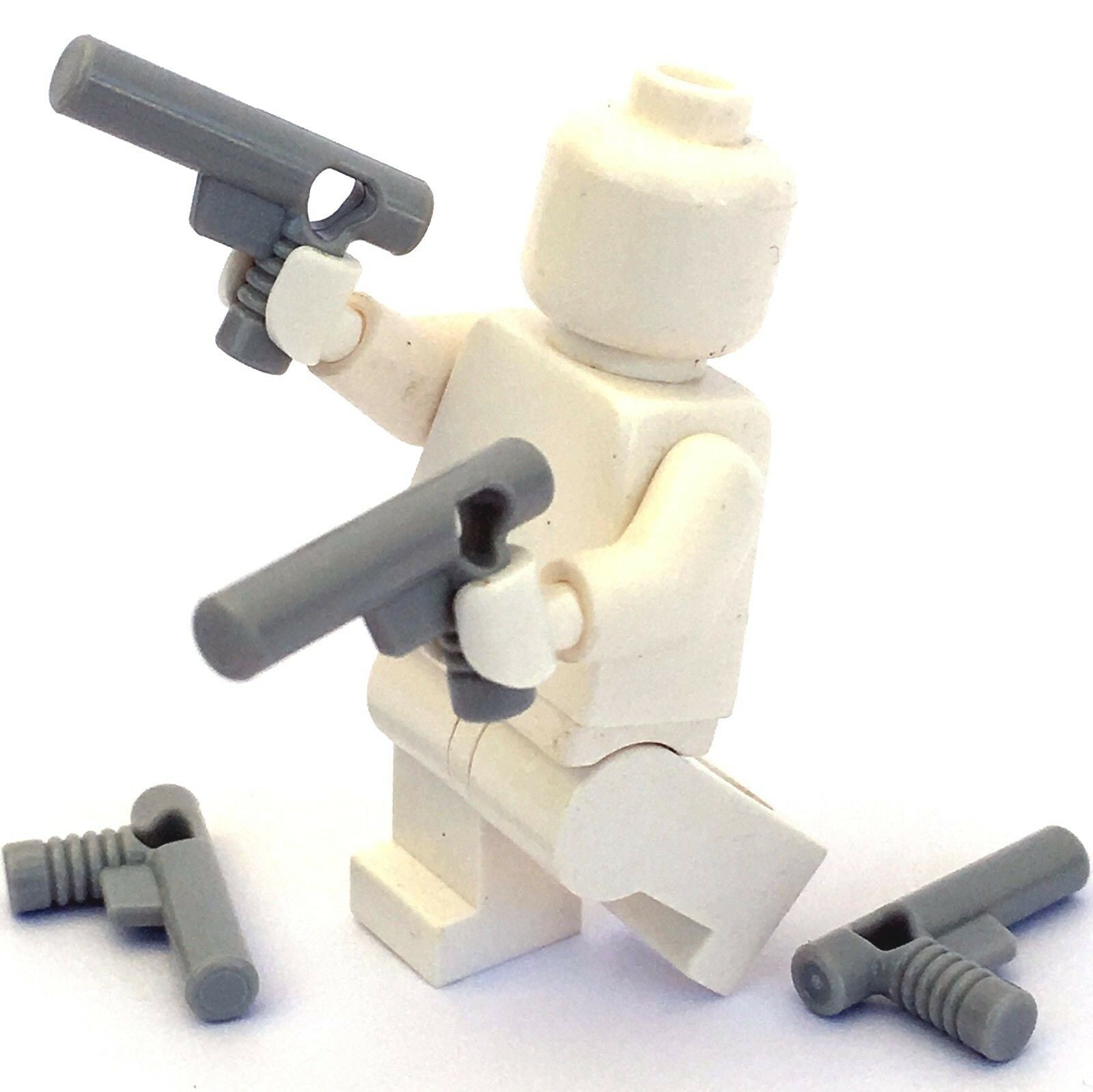 4 x STAR WARS lego MANDALORIAN BLASTER GUN SMALL Weapon Parts - Bricks & Figures