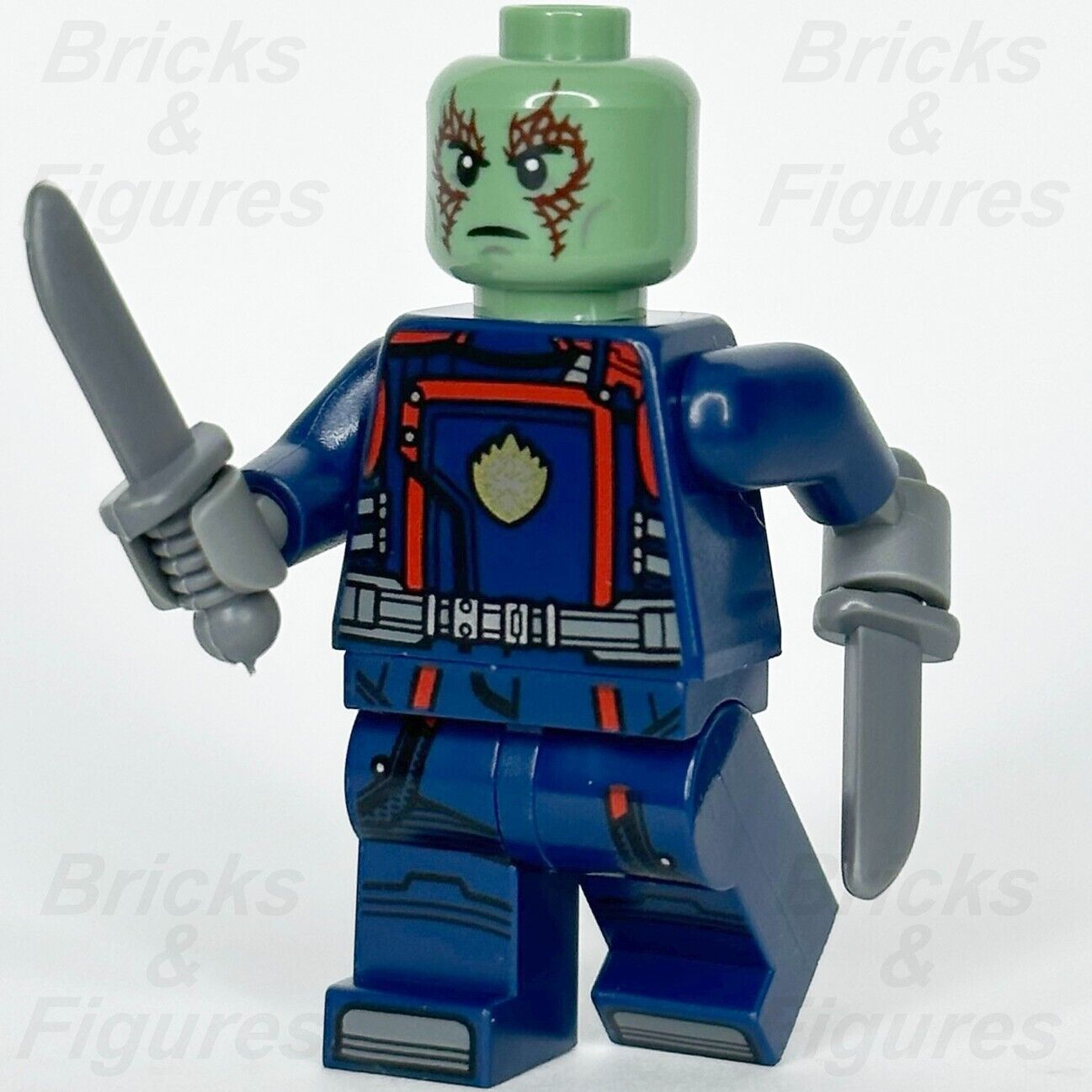 LEGO Super Heroes Drax Minifigure Marvel Guardians of the Galaxy Vol. 3 76255 1