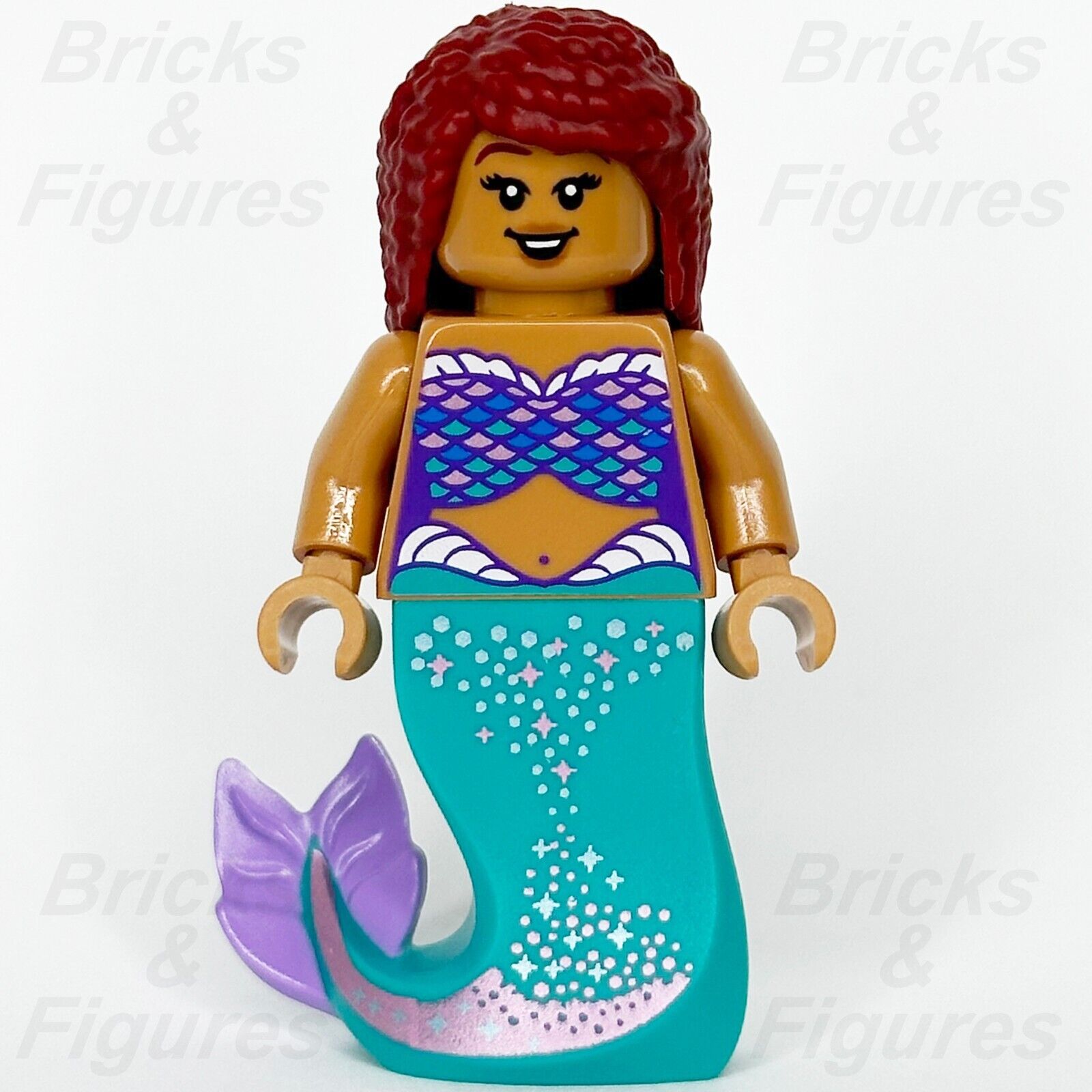 LEGO Disney Ariel Minifigure The Little Mermaid 43225 dp110 Princess Minifig - Bricks & Figures