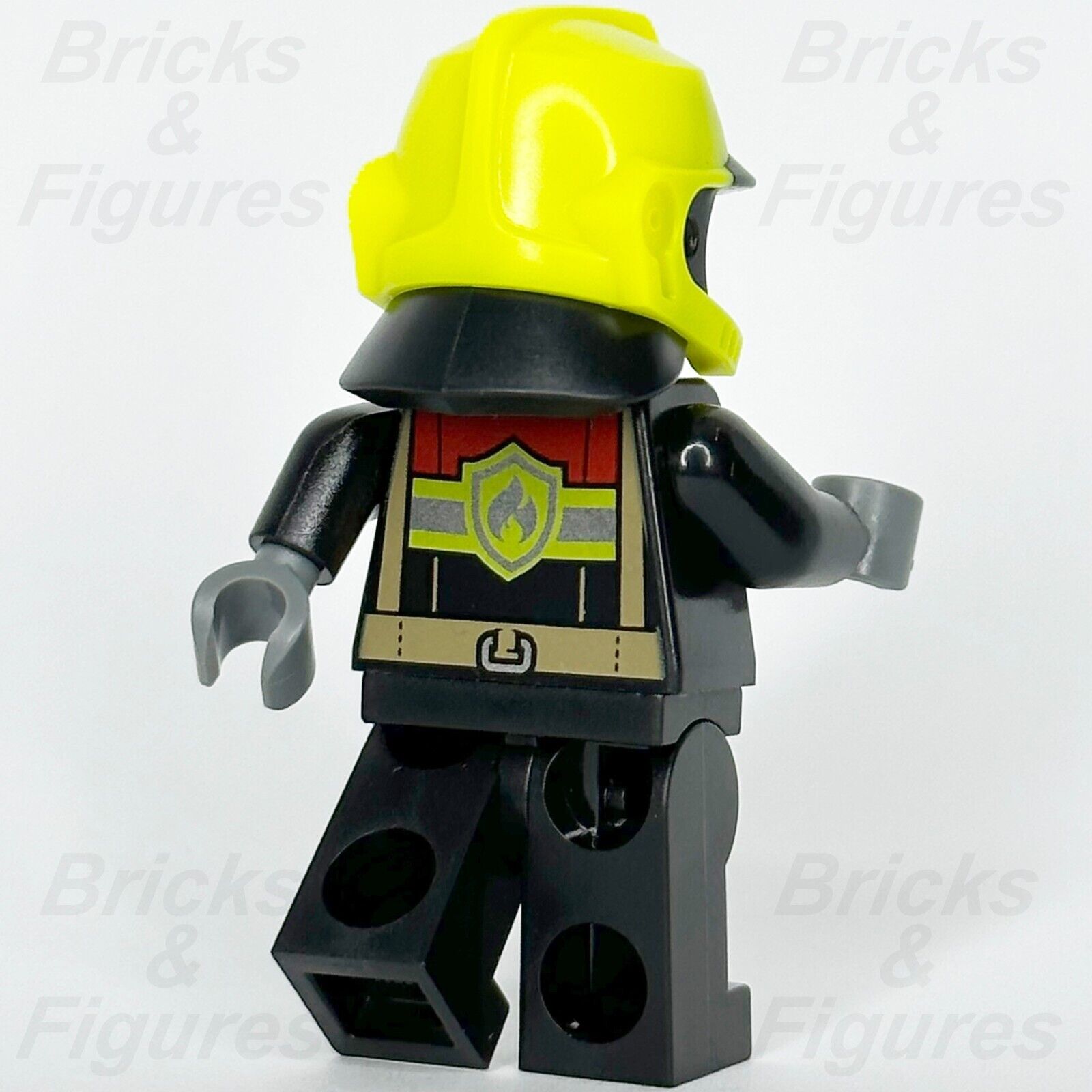 LEGO City Fireman Firefighter Bob Minifigure Fire Town 60319 cty1362 Minifig